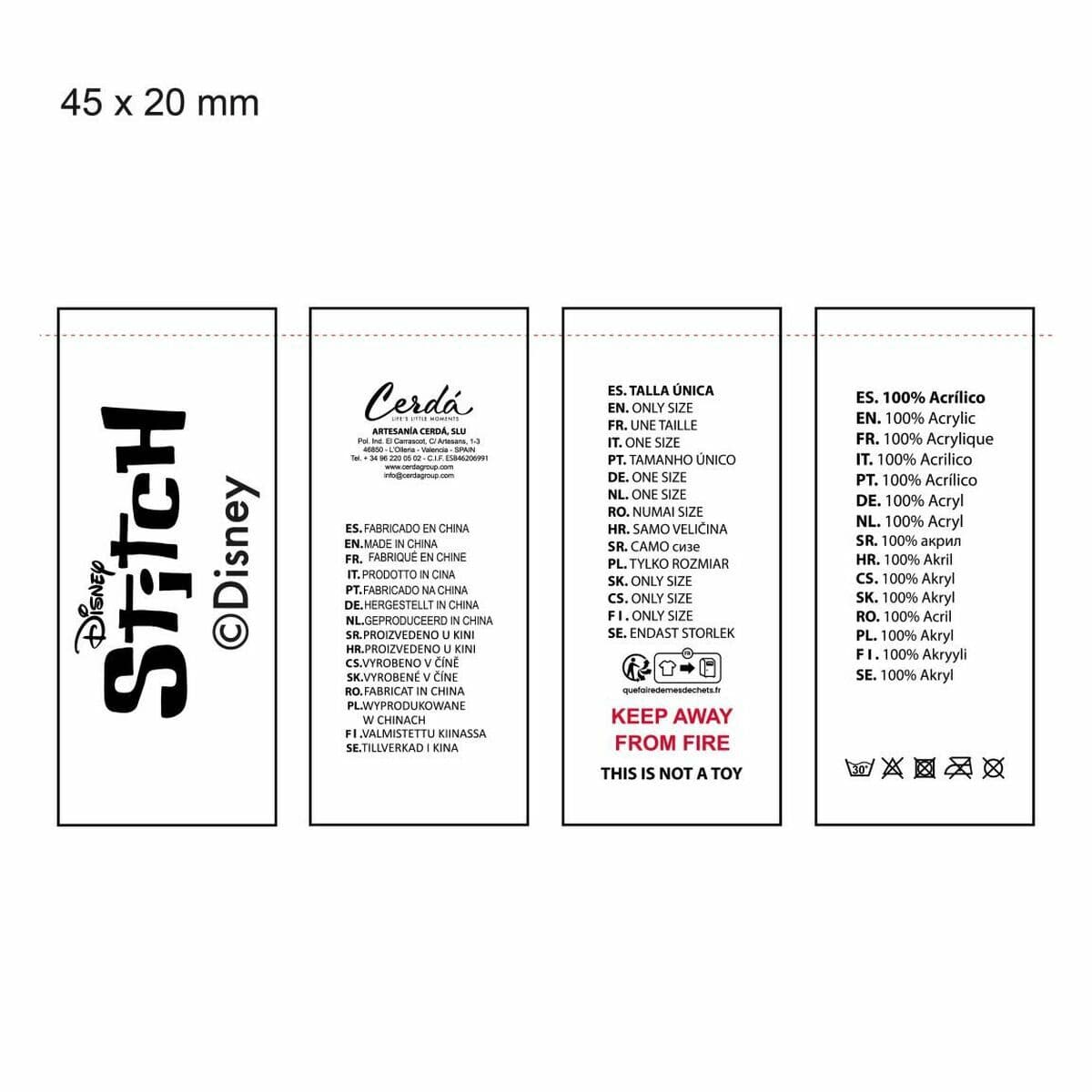 Dječja Kapa Stitch Plava - Image 8