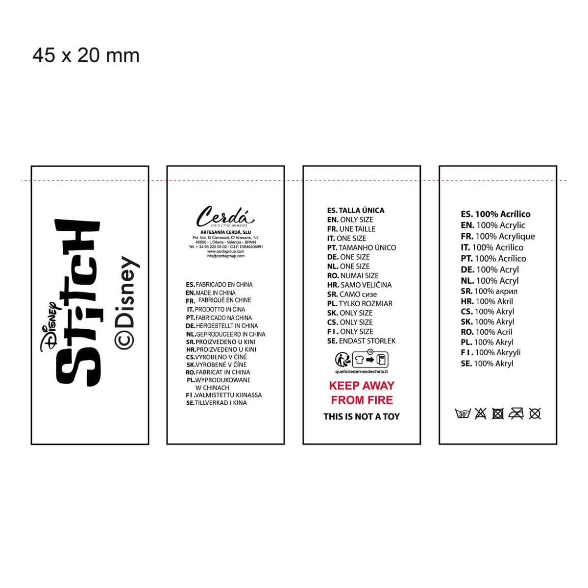 Dječja Kapa Stitch Roza - Image 8