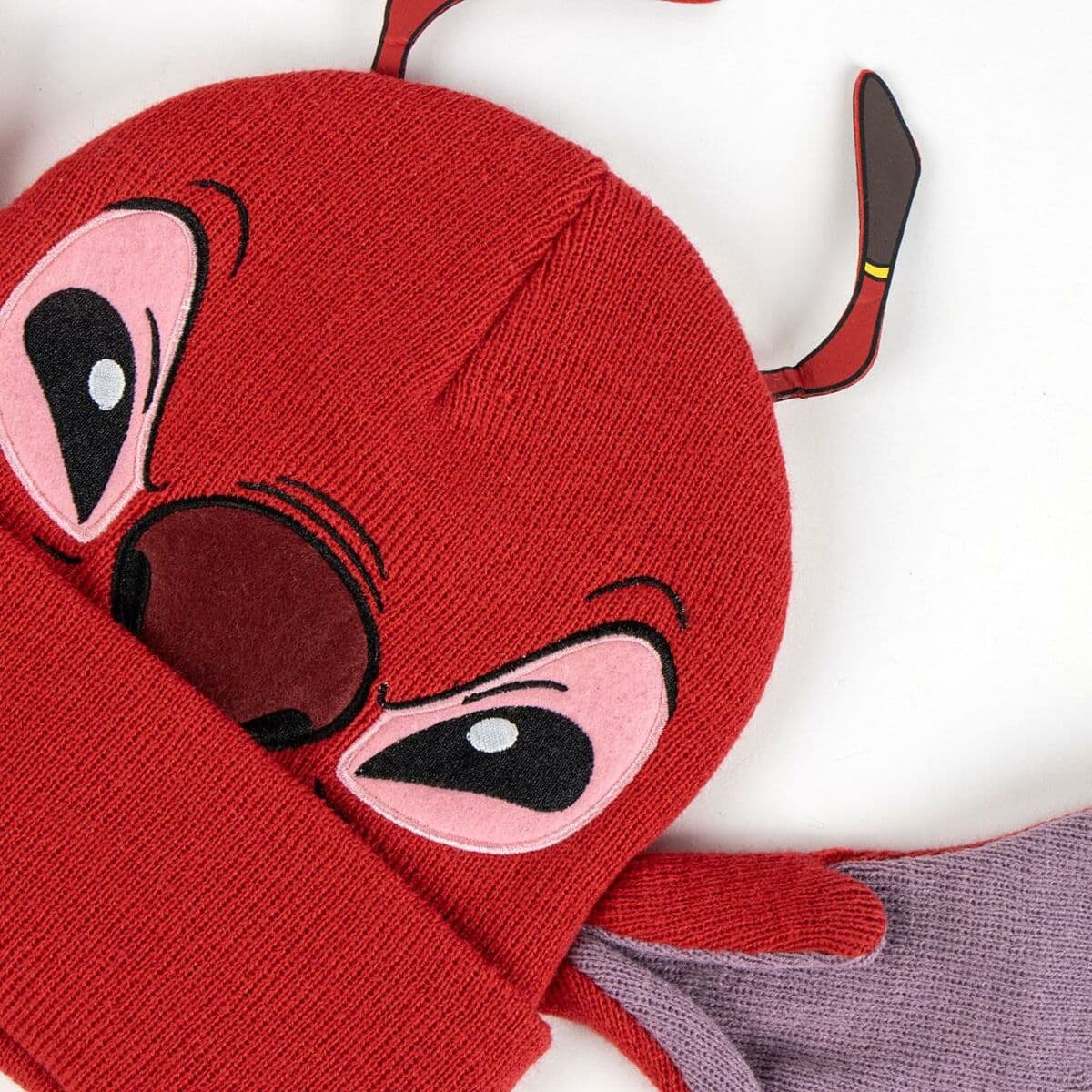 Cappellino per Bambini Stitch Rosso - Image 5