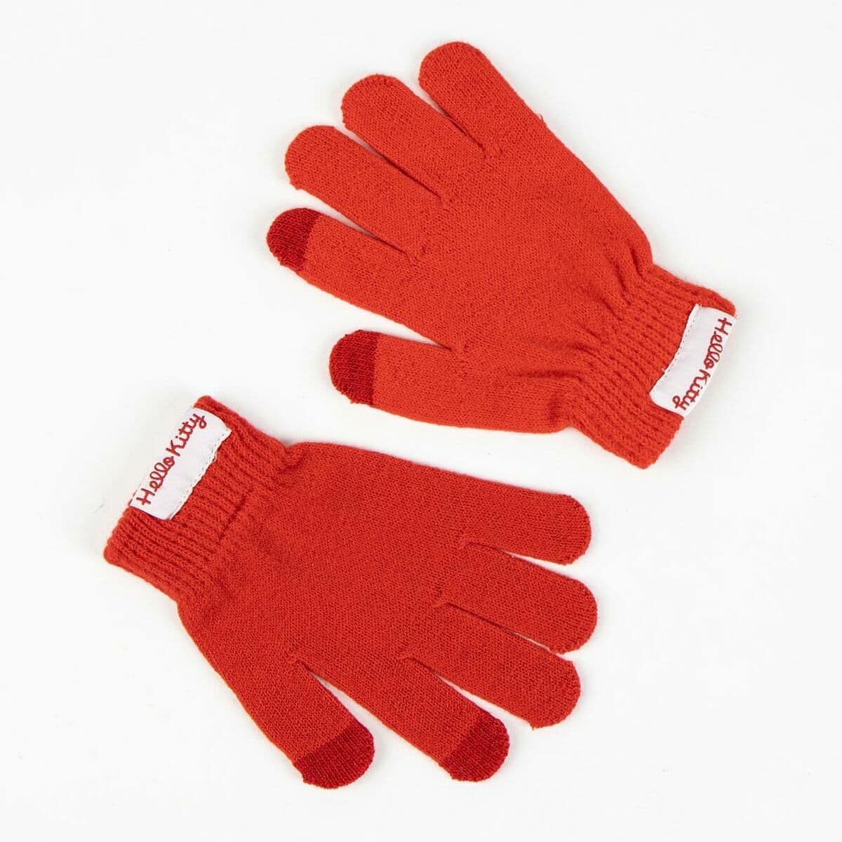 Gorro y Guantes Hello Kitty Blanco 2 Piezas - Image 3