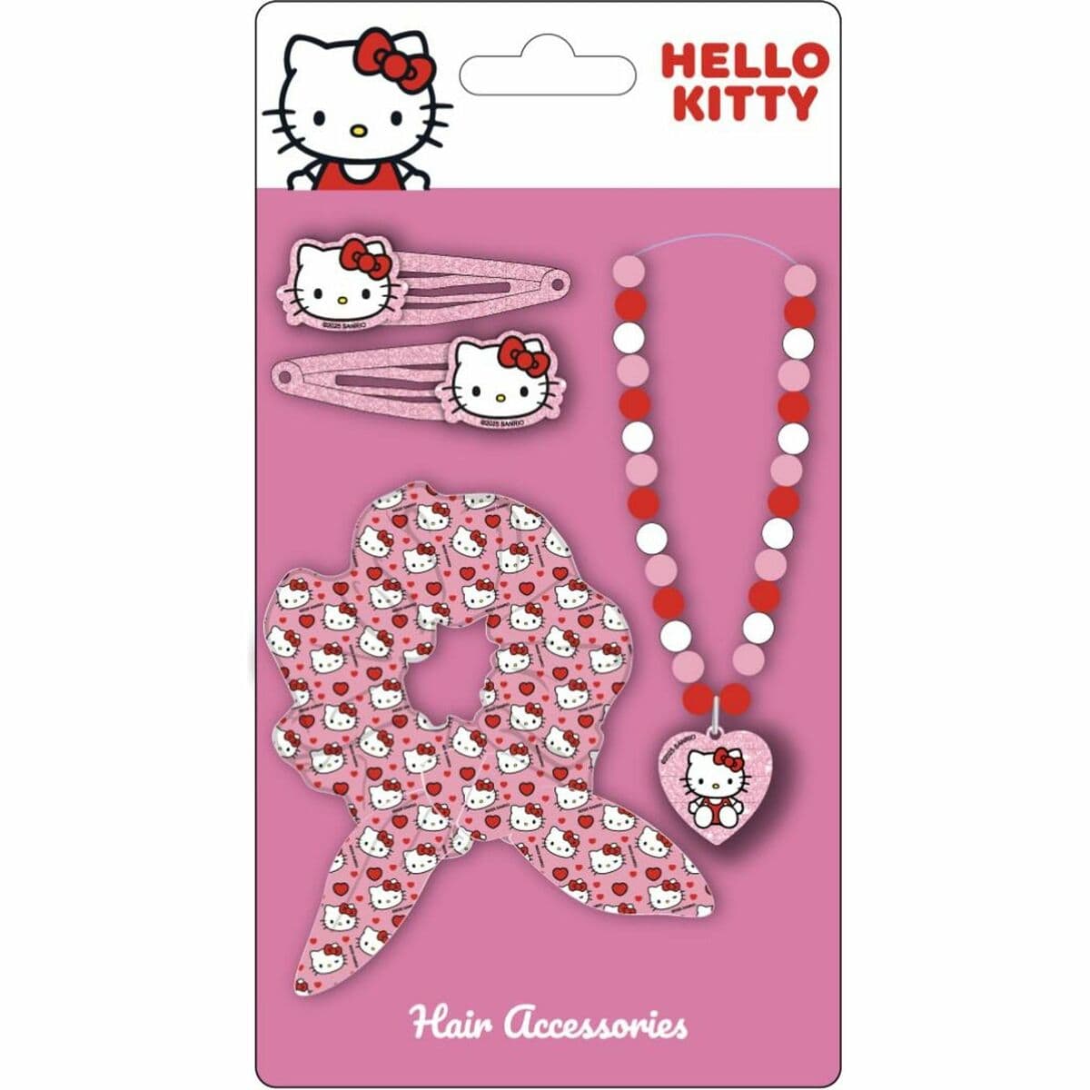 Accesorios para el Pelo Hello Kitty Rosa 4 Piezas - Image 2