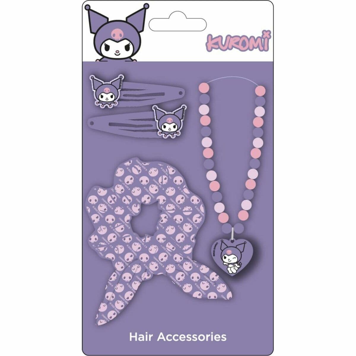 Accesorios para el Pelo Hello Kitty Morado 4 Piezas - Image 3
