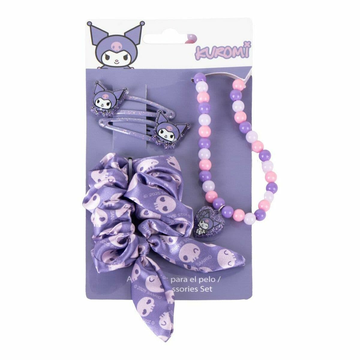 Haarschmuck Hello Kitty Lila 4 Stücke