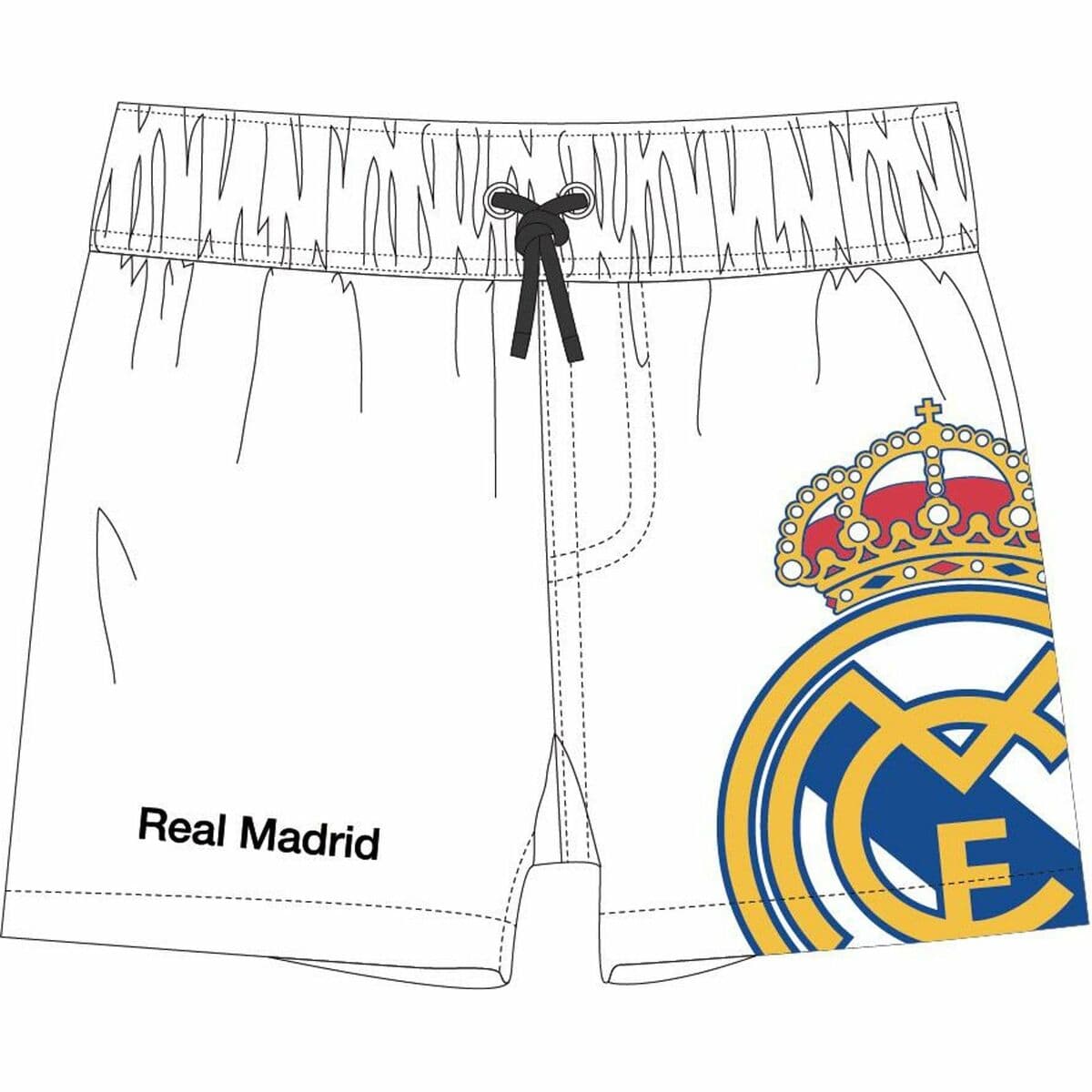 Badeanzug für Mädchen Real Madrid C.F. (6 Jahre) - Image 2