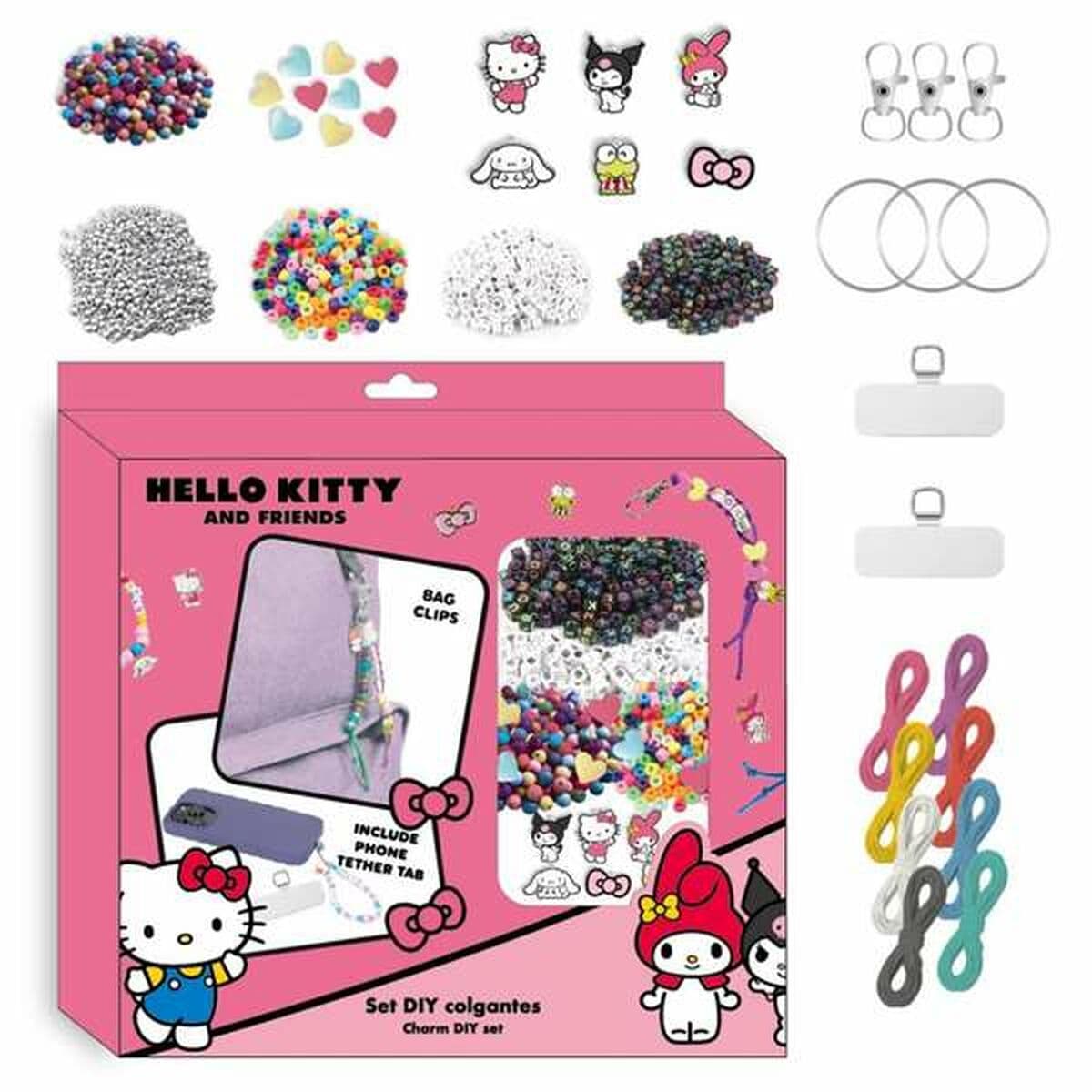 Kit Creación de Pulseras y Collares Hello Kitty