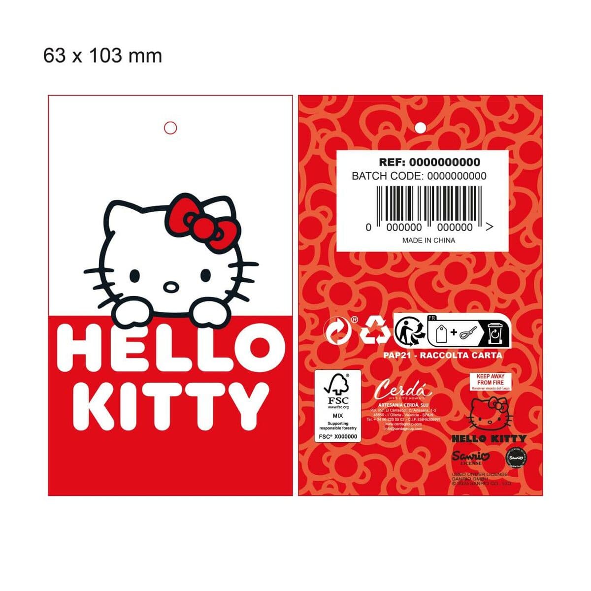 Skrybėlė Hello Kitty - Image 8