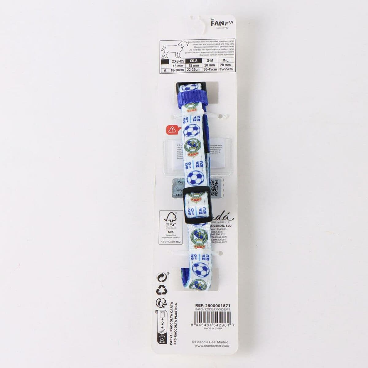 Hundehalsbånd Real Madrid C.F. Blå - Image 8