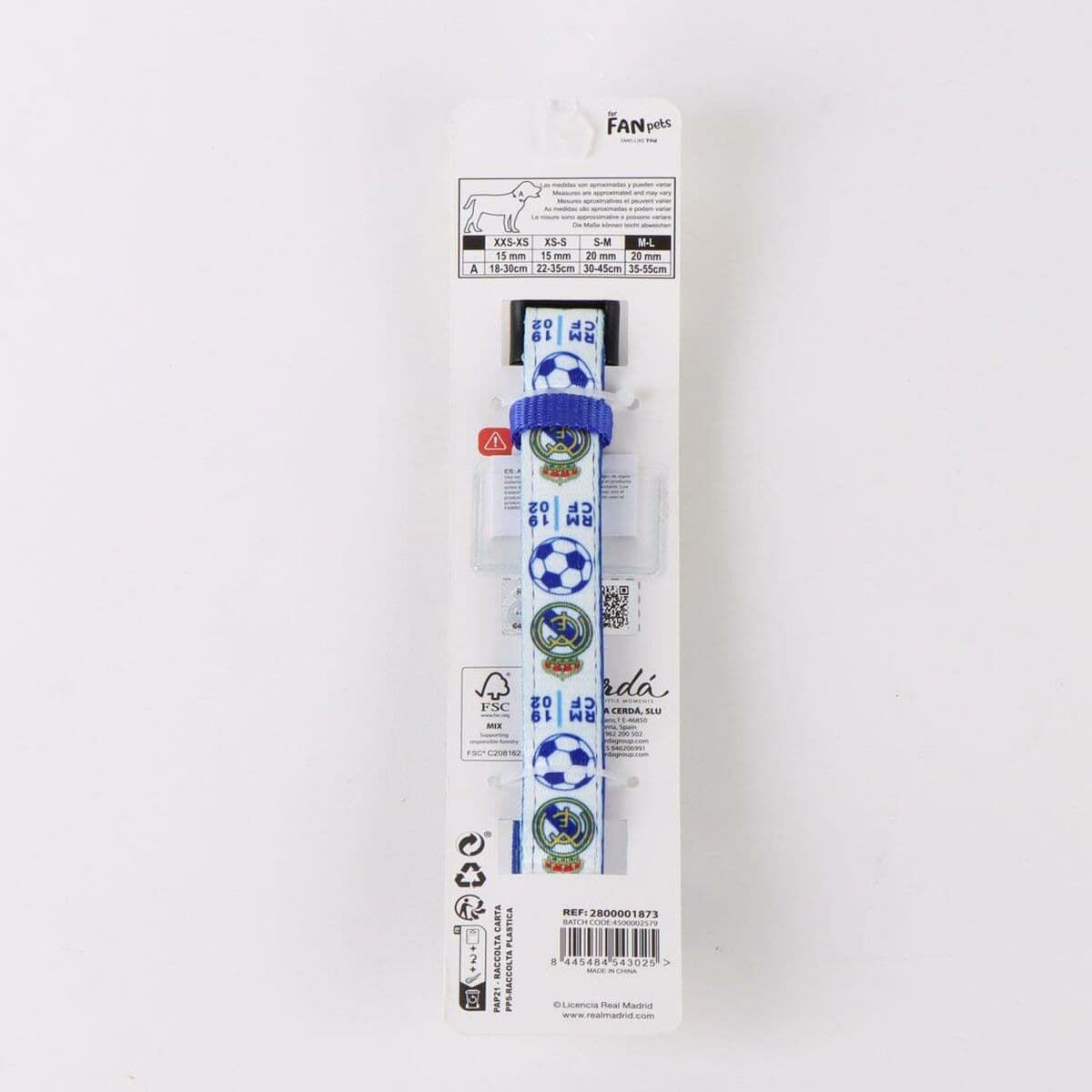 Obroża dla psa Real Madrid C.F. Niebieski - Image 8