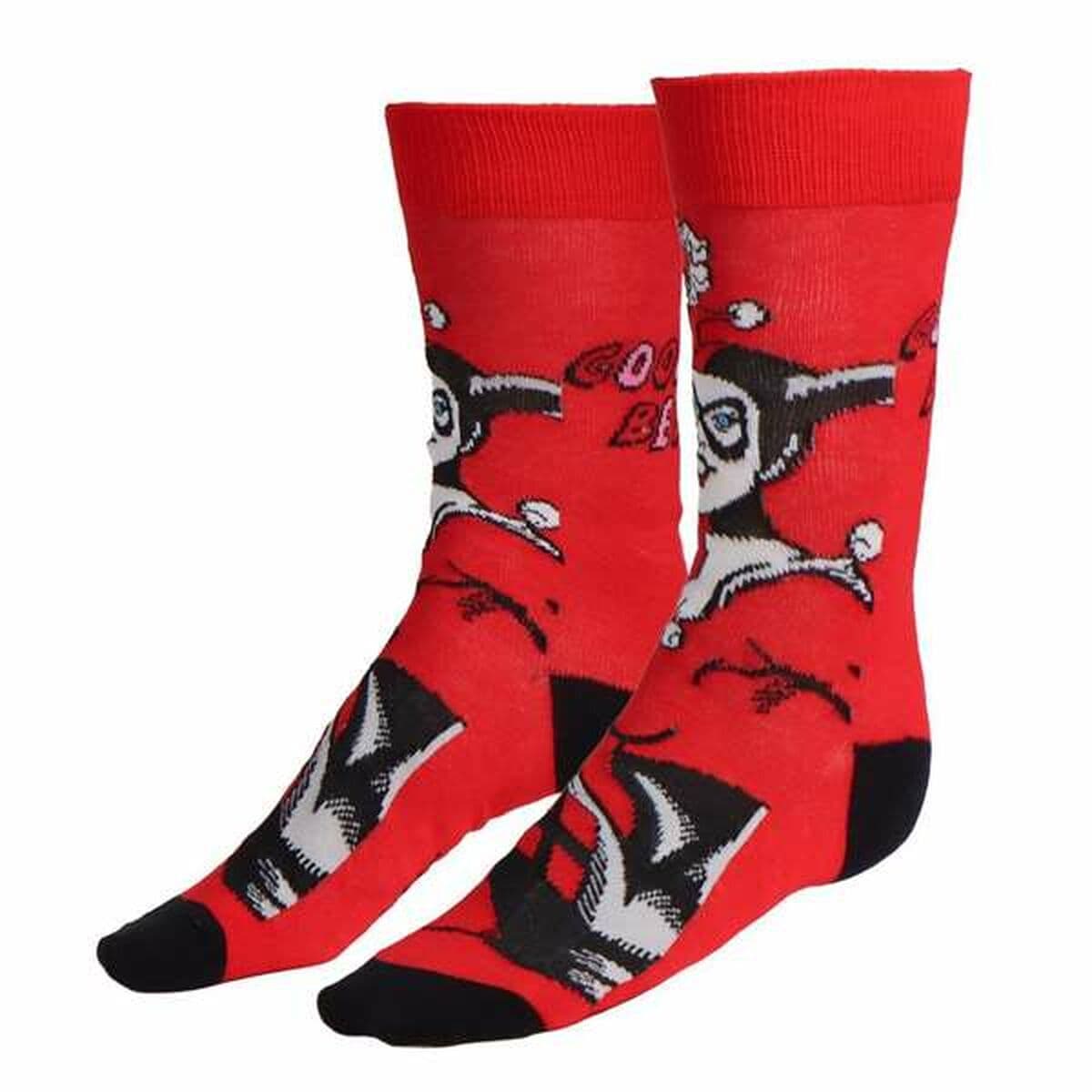 Socken Batman Harley Quinn Rot 36-43 - Image 3