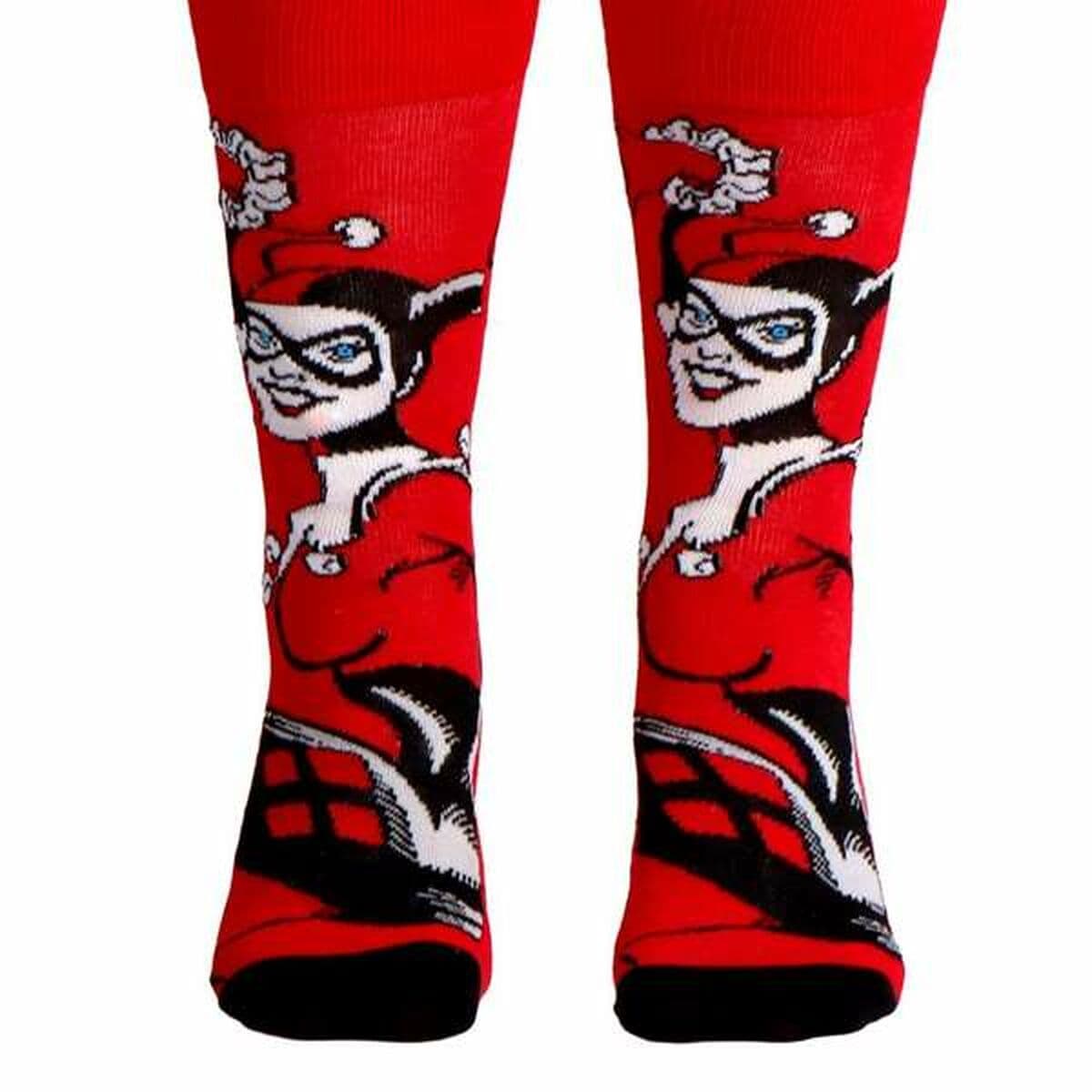Socken Batman Harley Quinn Rot 36-43 - Image 4