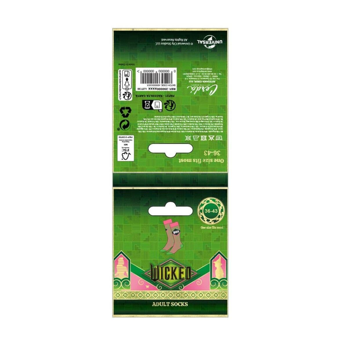 Skarpety Wicked Różowy - Image 3