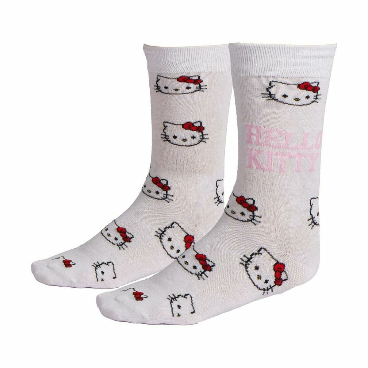 Kojinių rinkinys Hello Kitty Spalvotas 3 poros - Image 2