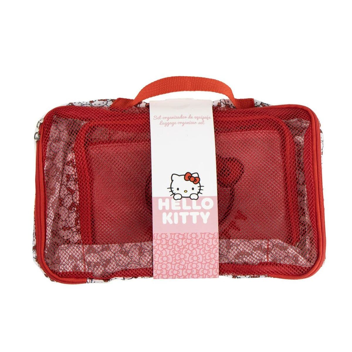 Neceser de Viaje Hello Kitty Rojo