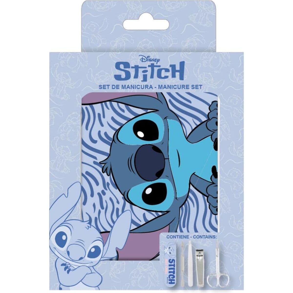 Set de Manicura Stitch Azul Infantil - Image 3