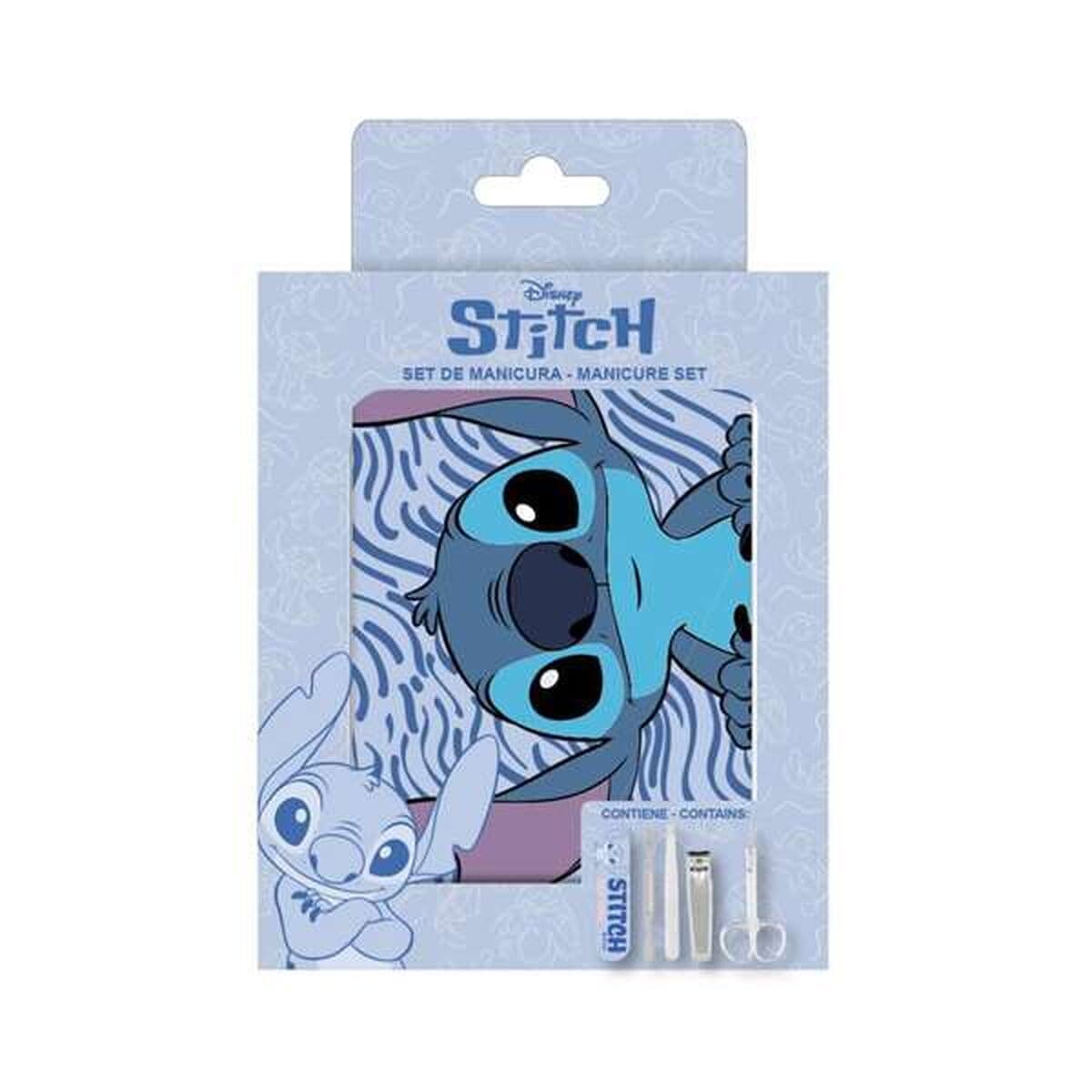 Set de Manicura Stitch Azul Infantil