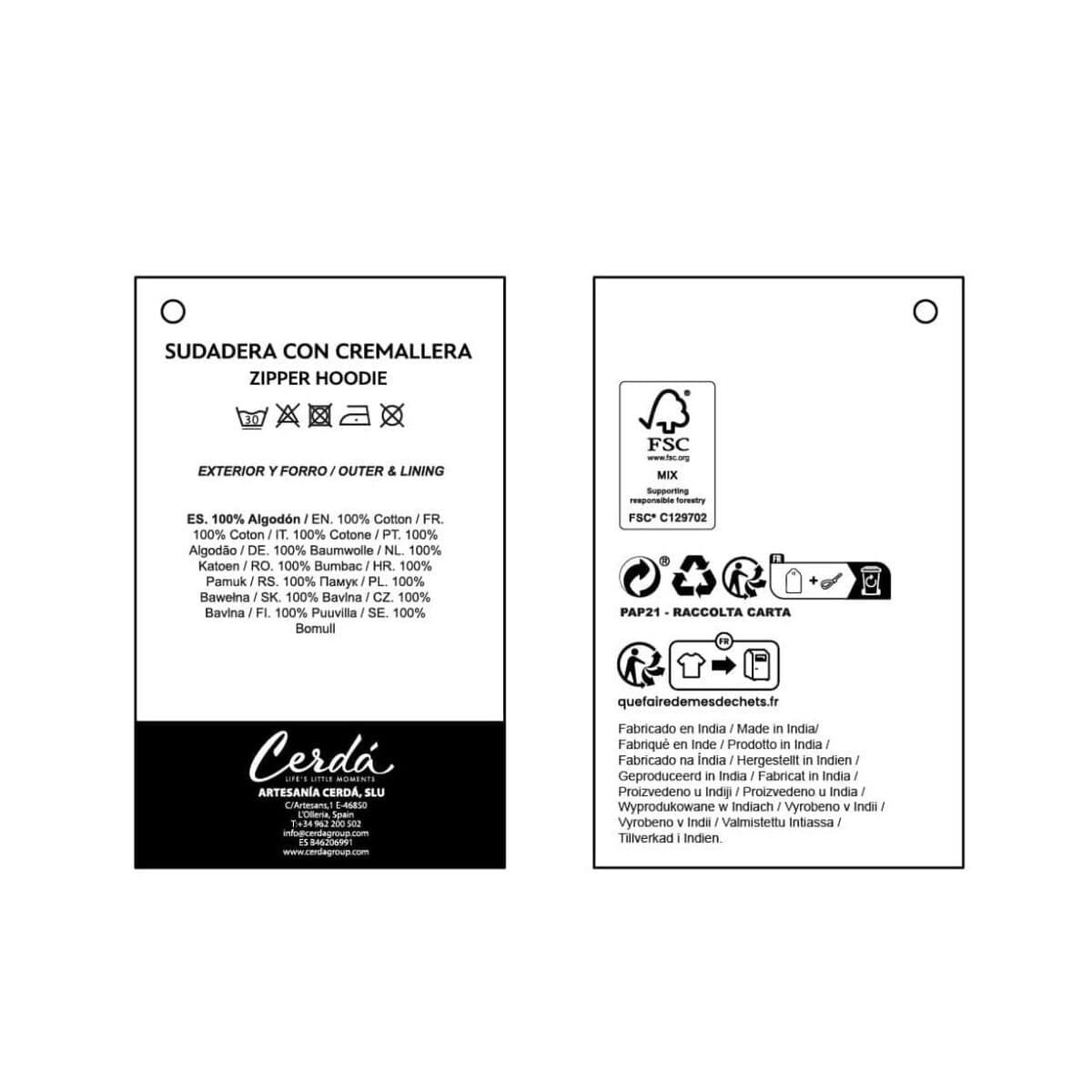 Tröja med huva Unisex Bluey Mörkblå - Image 4