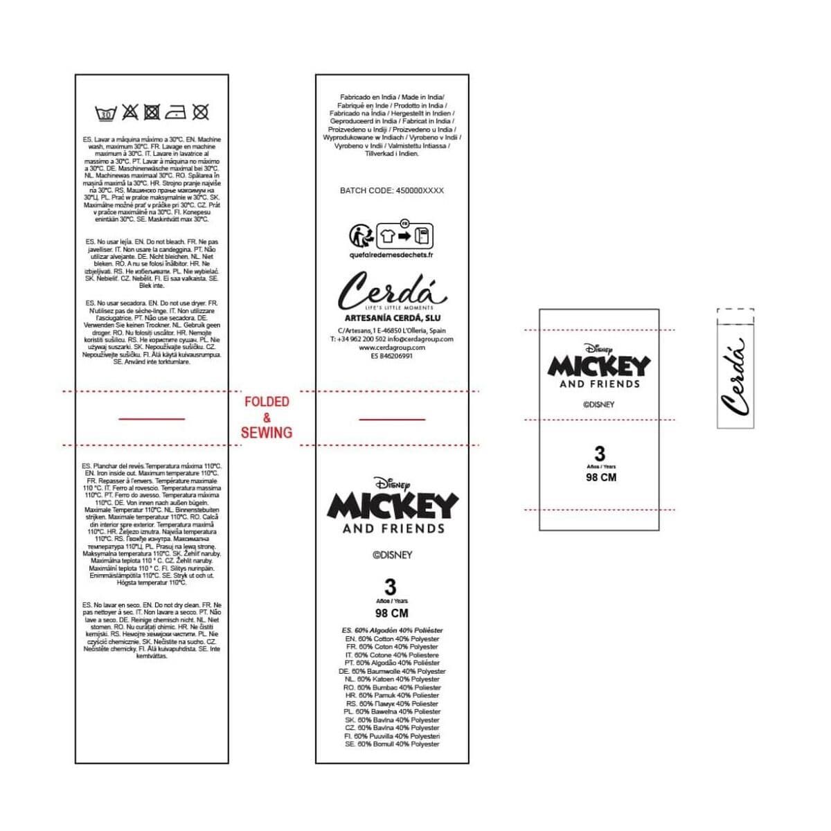 Kleid Minnie Mouse Rosa - Image 11