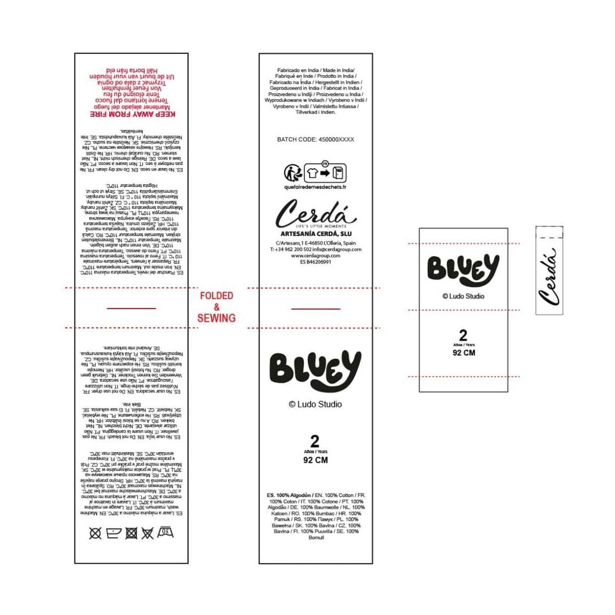 Vestido Bluey Azul claro - Image 8