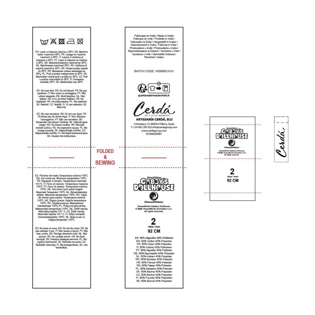 Kleid Gabby's Dollhouse Rosa - Image 9