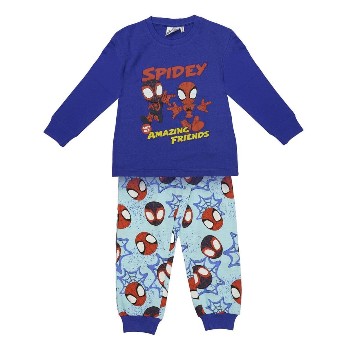 Pijama Infantil Spidey Azul