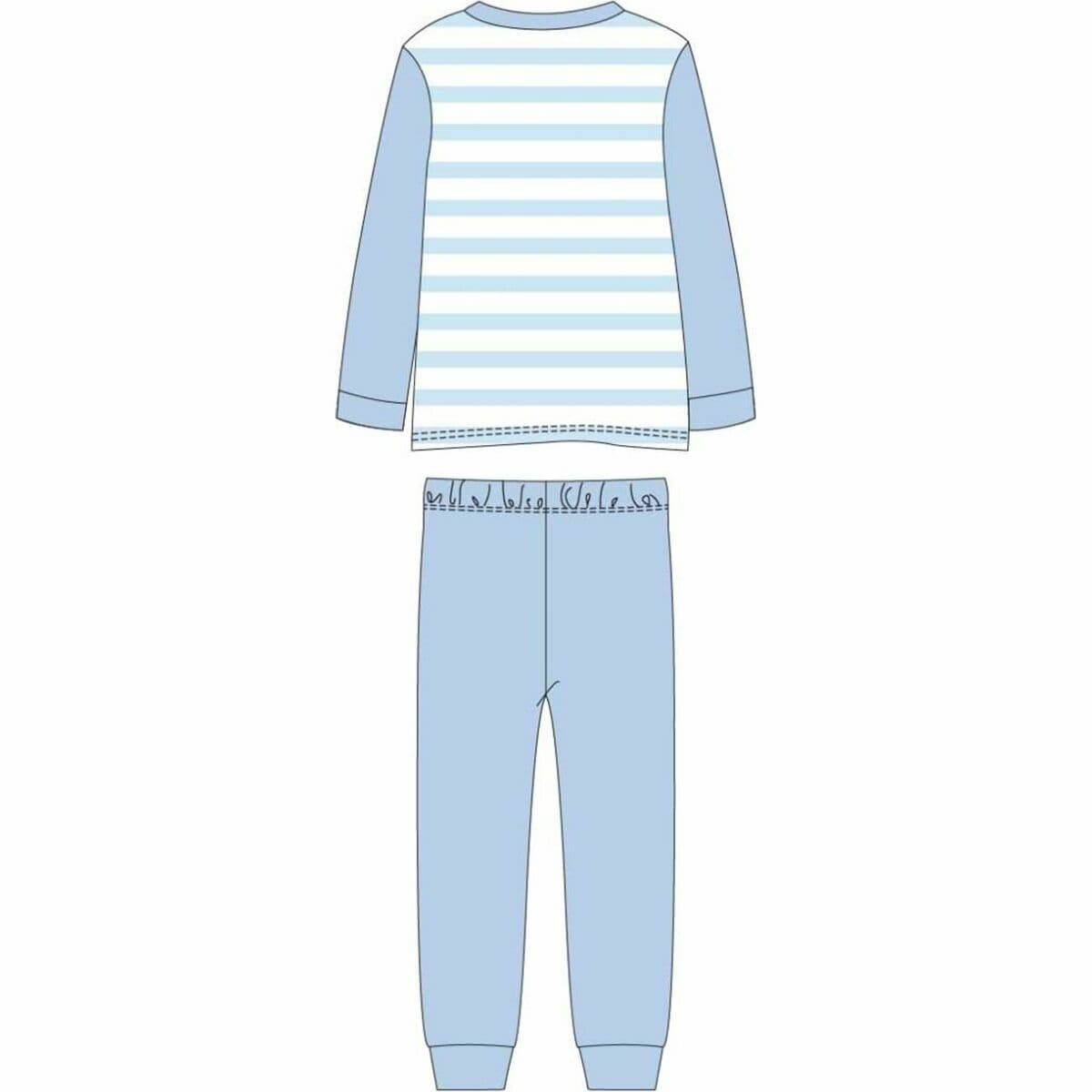 Pijama Infantil Bluey Azul claro - Image 10