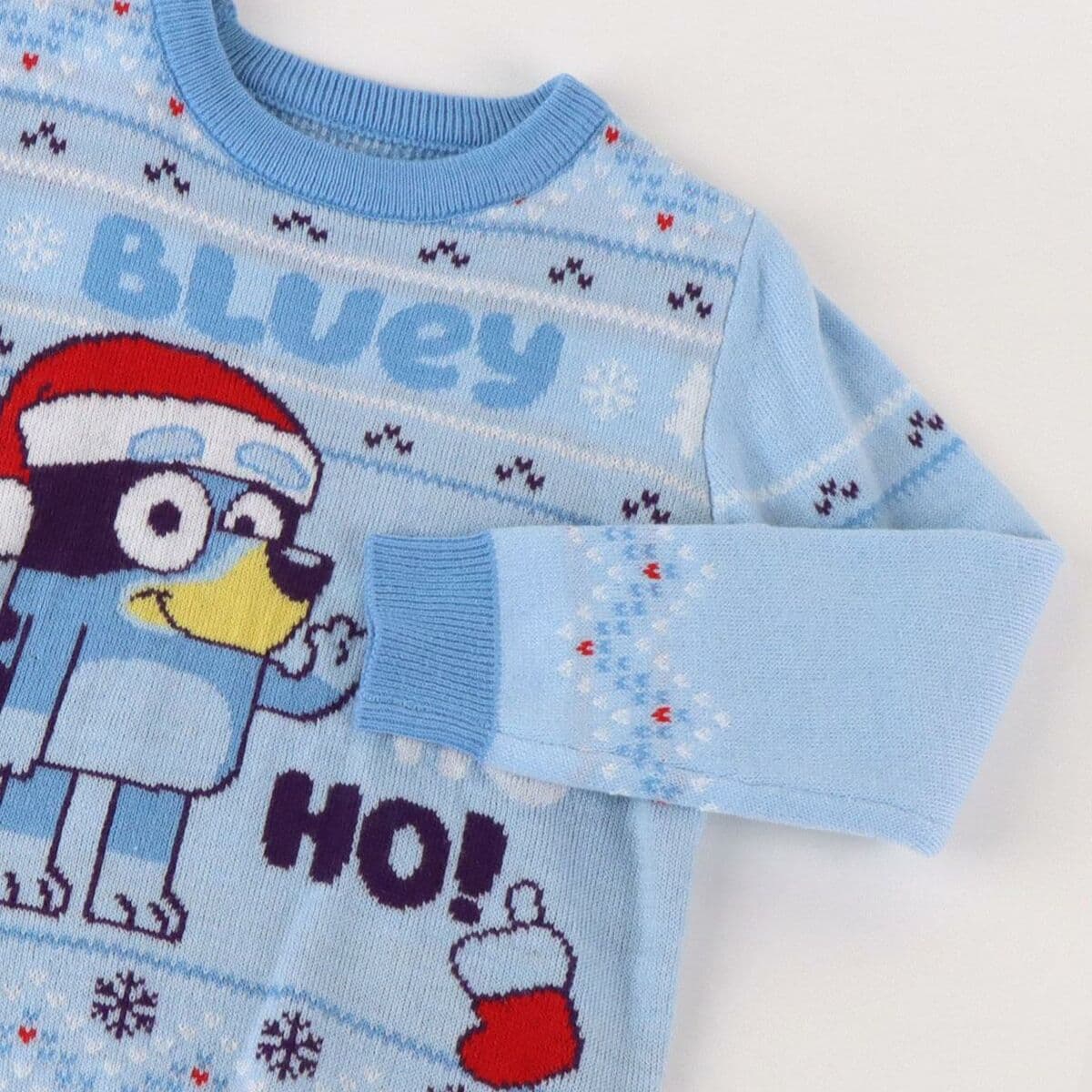 Unisex Pullover Bluey Christmas Hellblau - Image 3