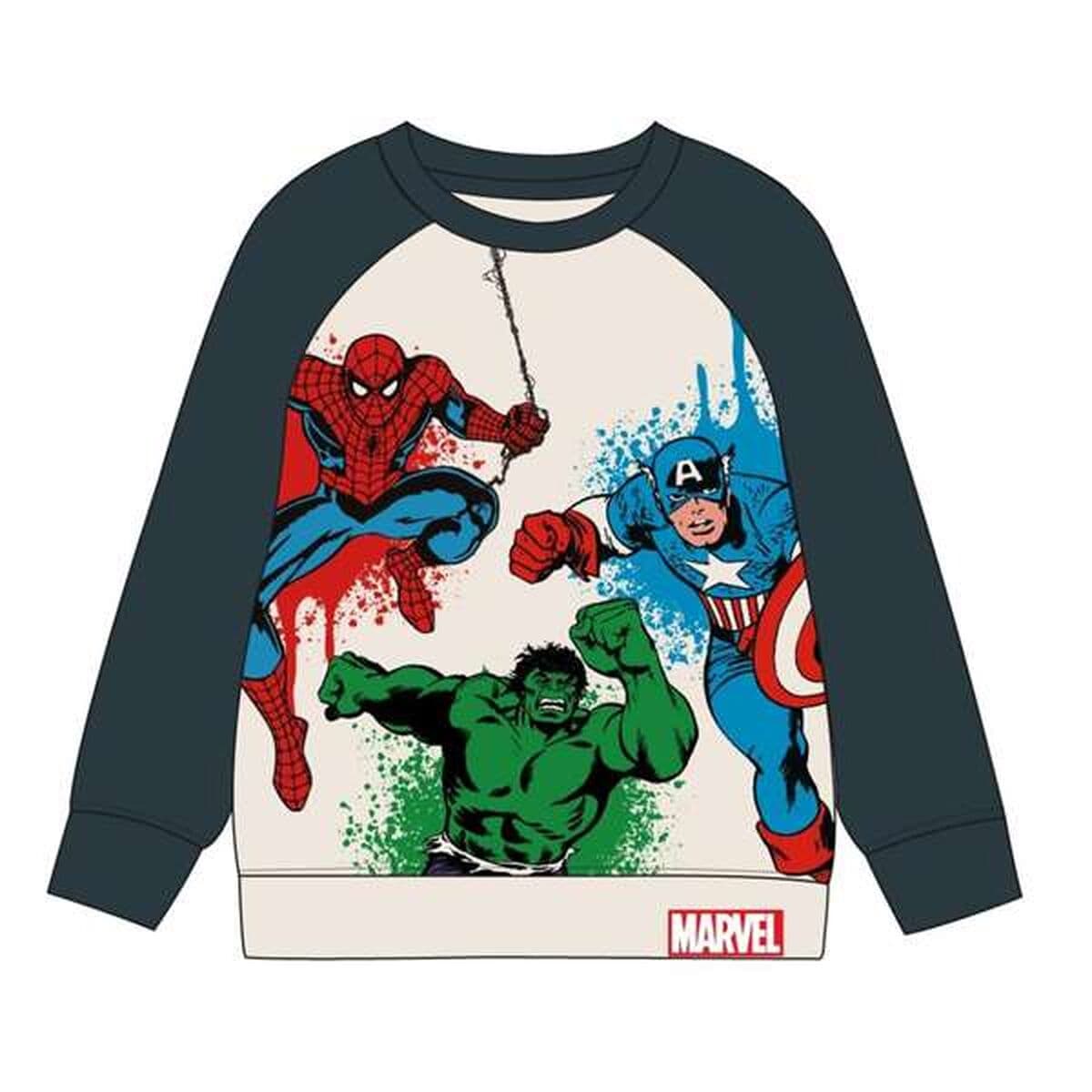 Sudadera Infantil The Avengers Beige - Image 2