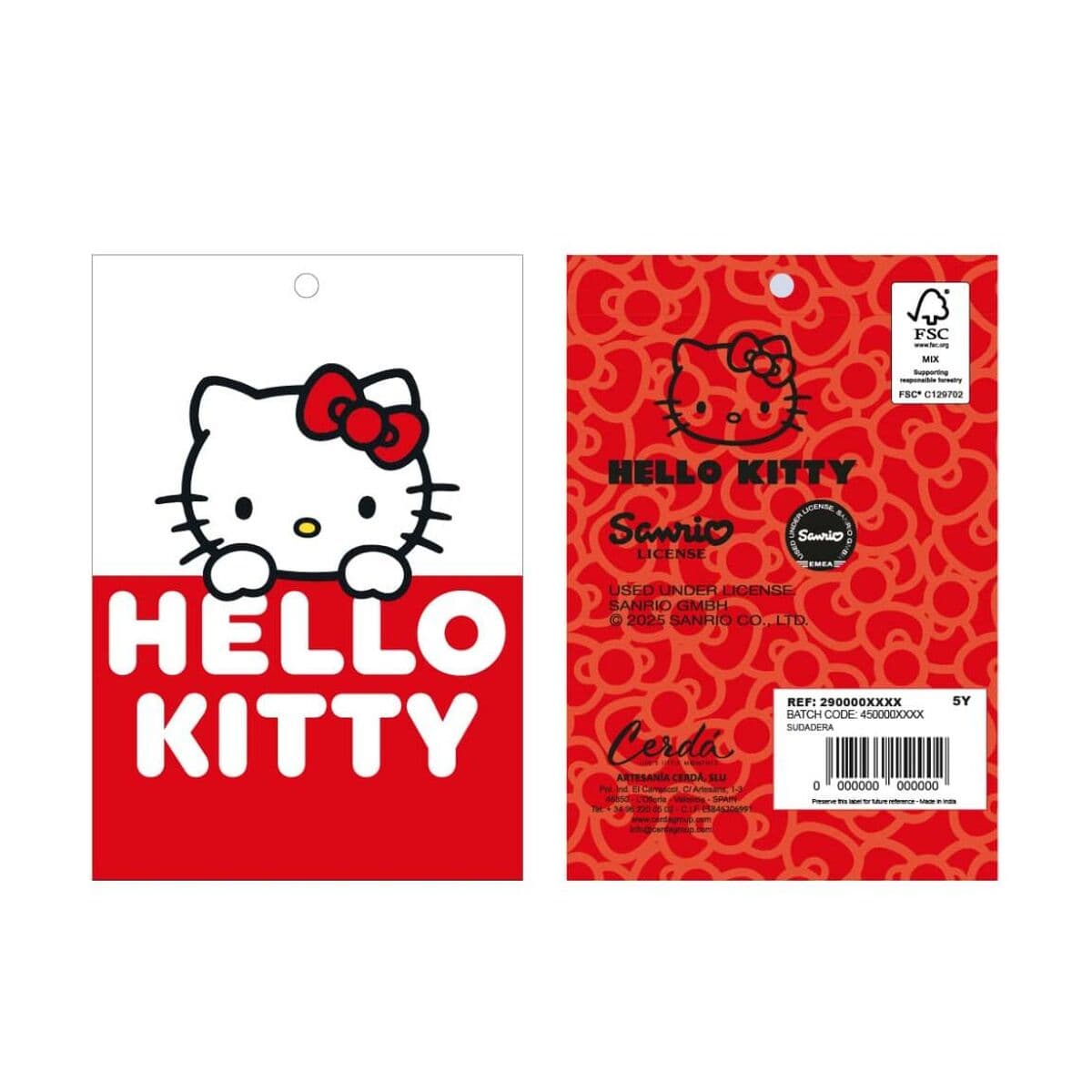Träningsoverall barn Hello Kitty Mörkgrå - Image 9