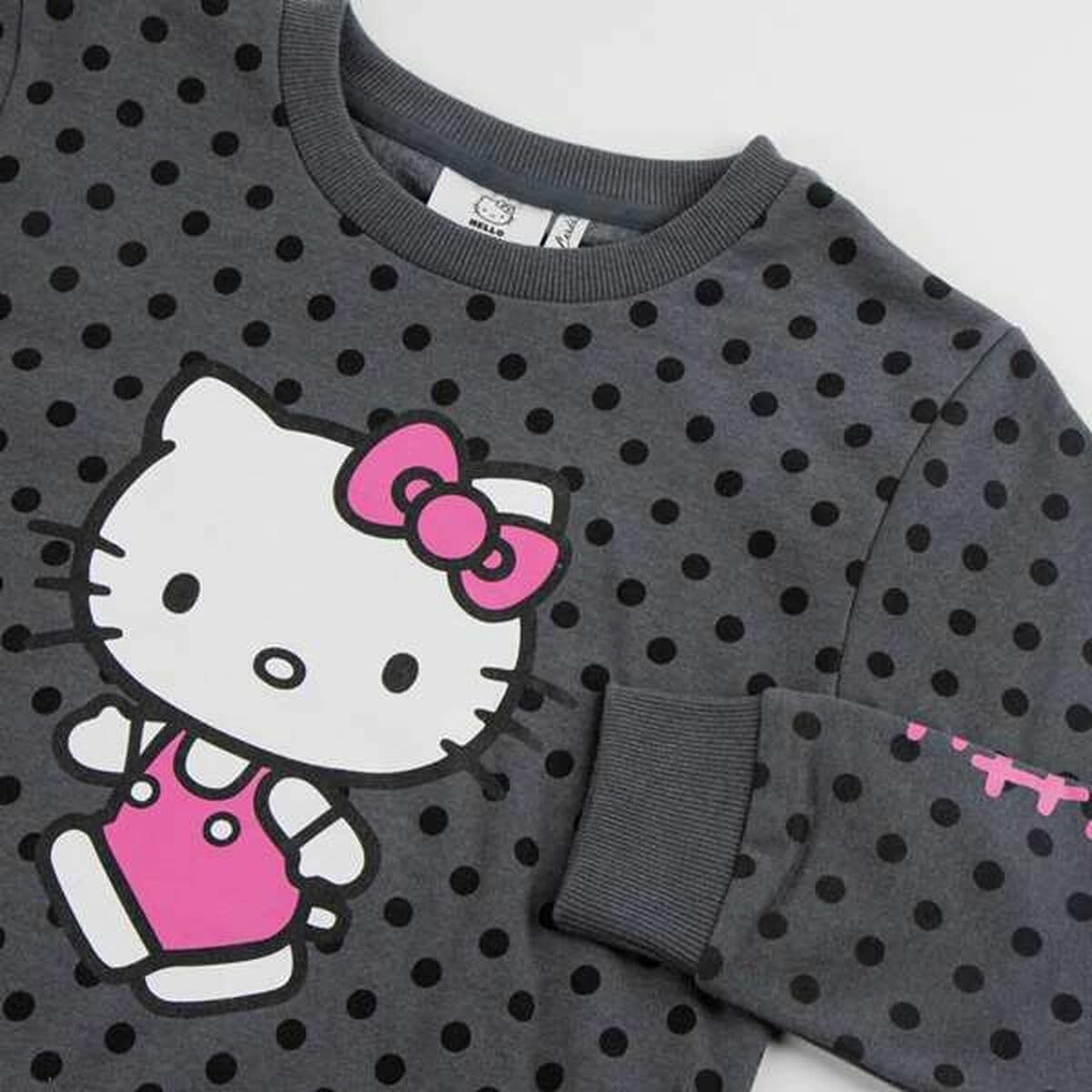 Träningsoverall barn Hello Kitty Mörkgrå - Image 3