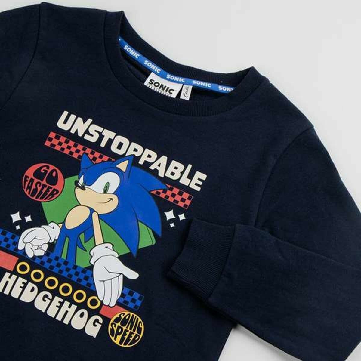 Sudadera Infantil Sonic Azul oscuro - Image 10