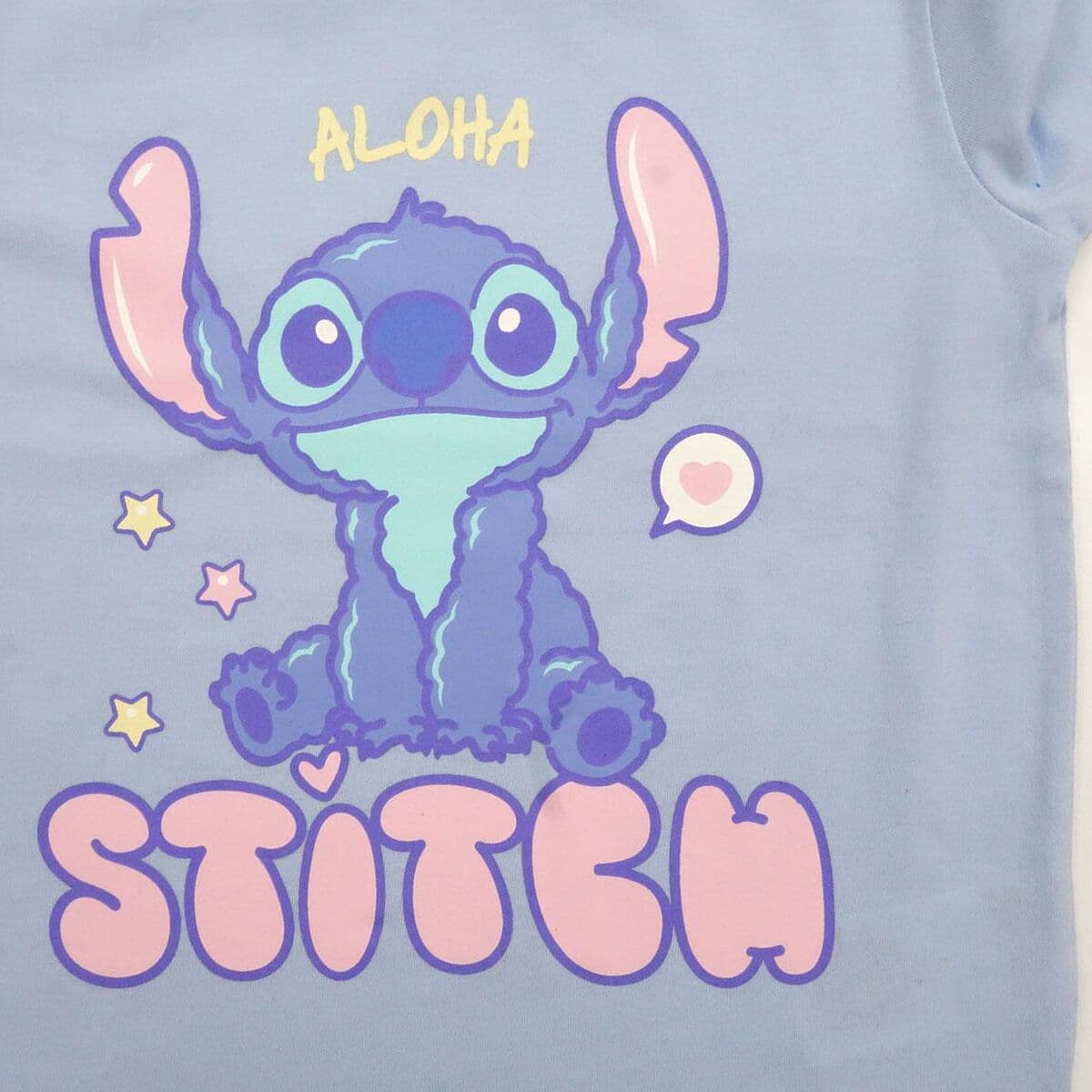 Piżama Dziecięcy Stitch Jasnoniebieski - Image 2