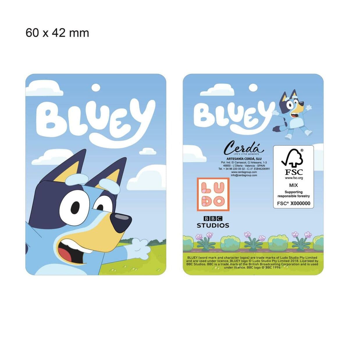 Kapcie Domowe Bluey Różowy - Image 3