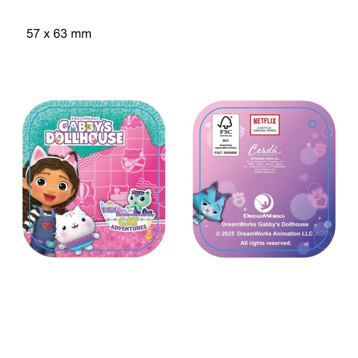 Hausschuhe Gabby's Dollhouse Rosa - Image 3