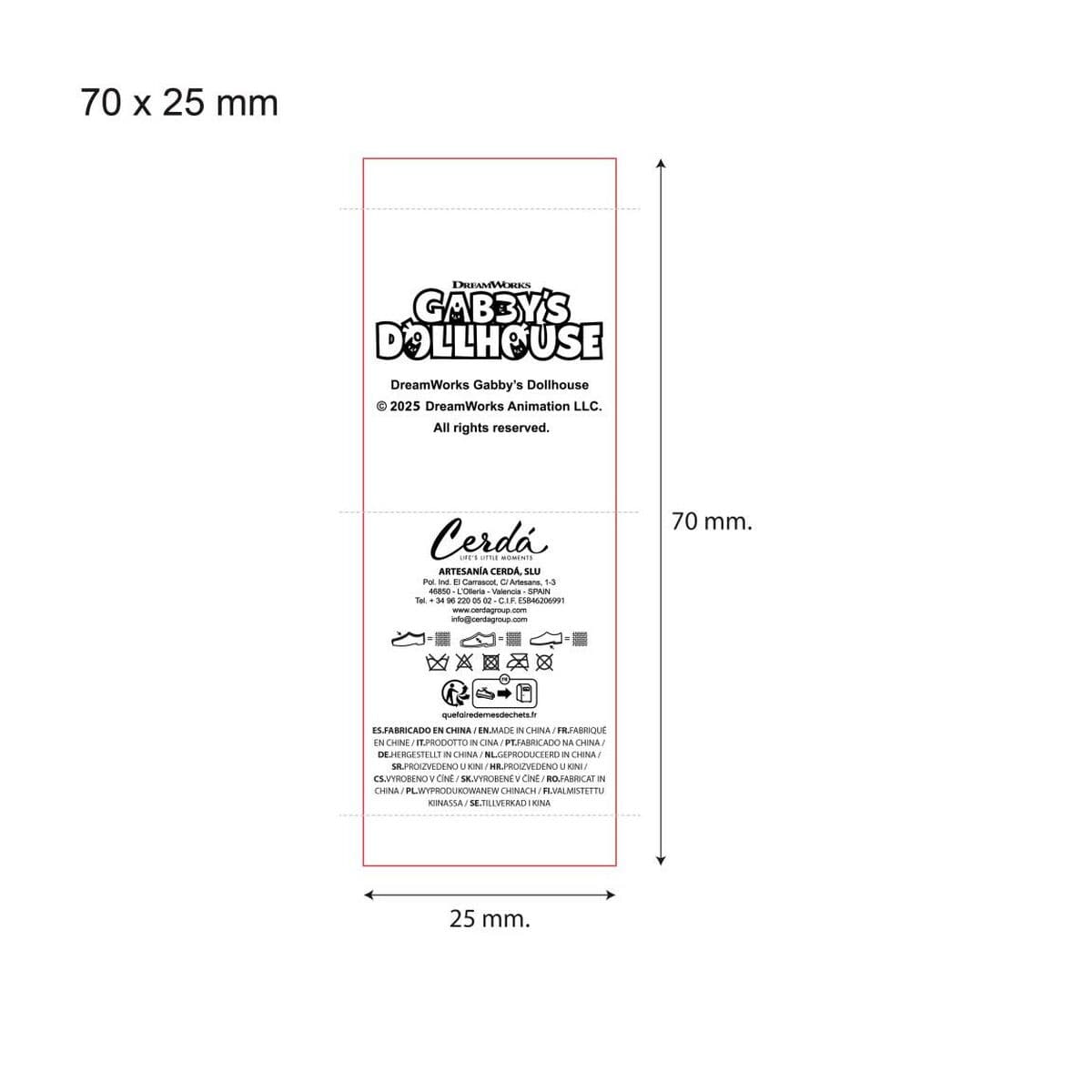 Hausschuhe Gabby's Dollhouse Rosa - Image 5