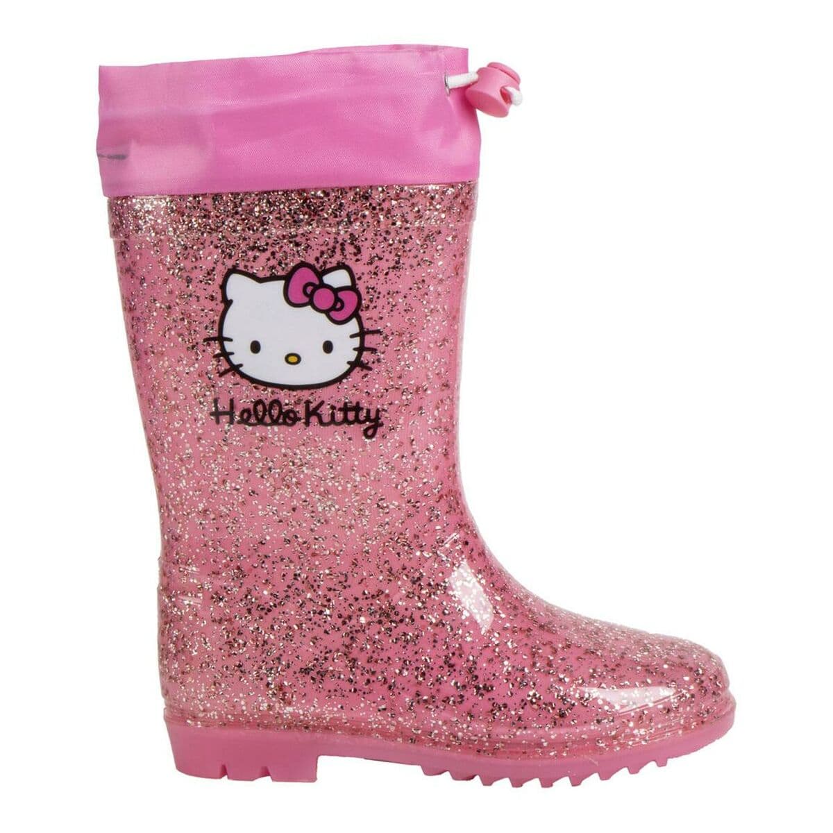 Botas de Agua Infantiles Hello Kitty Fucsia