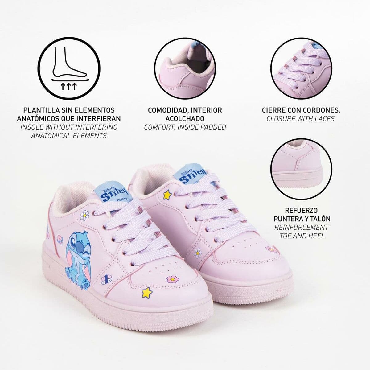 Kinder Sportschuhe Stitch Lila - Image 4