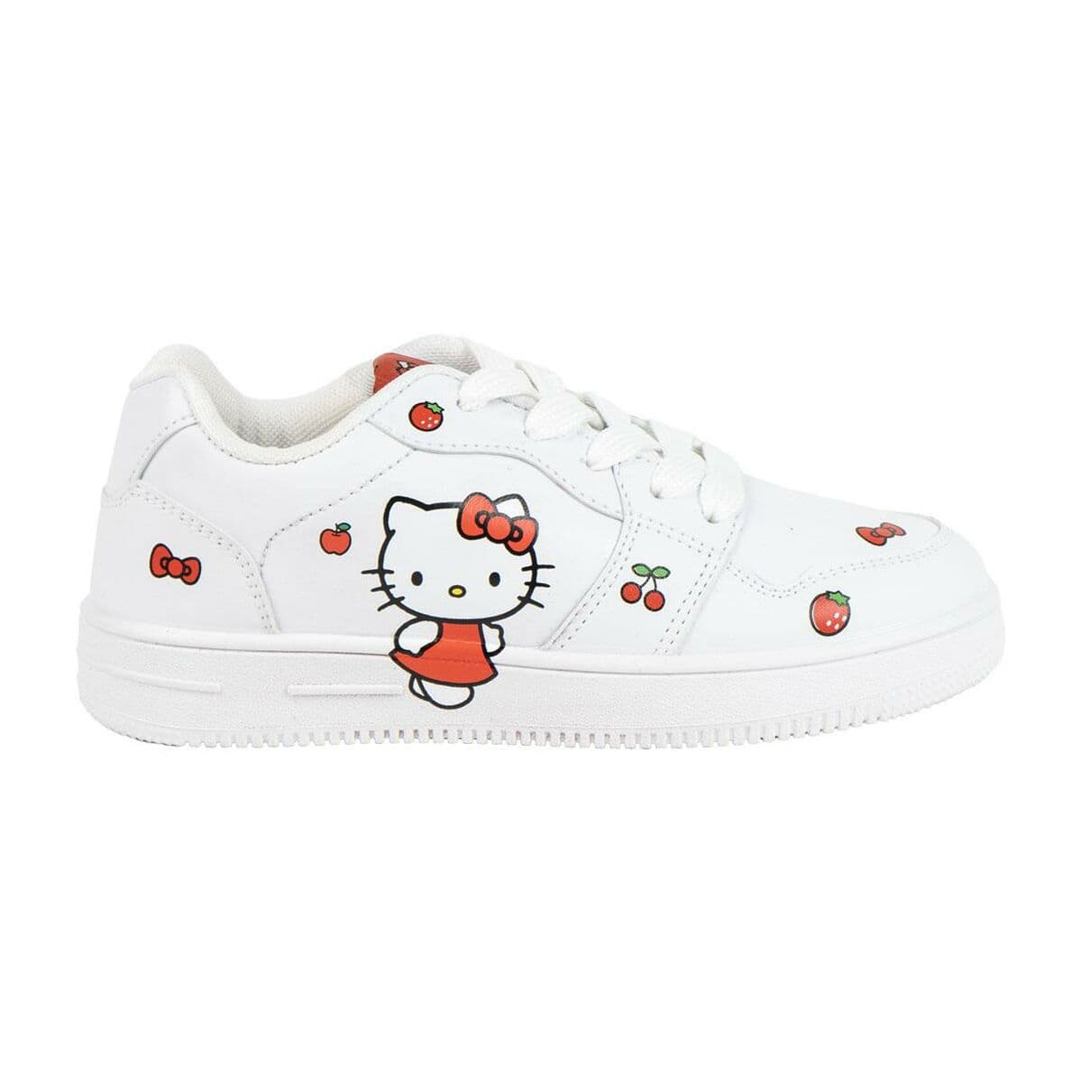 Zapatillas Deportivas Infantiles Hello Kitty Blanco
