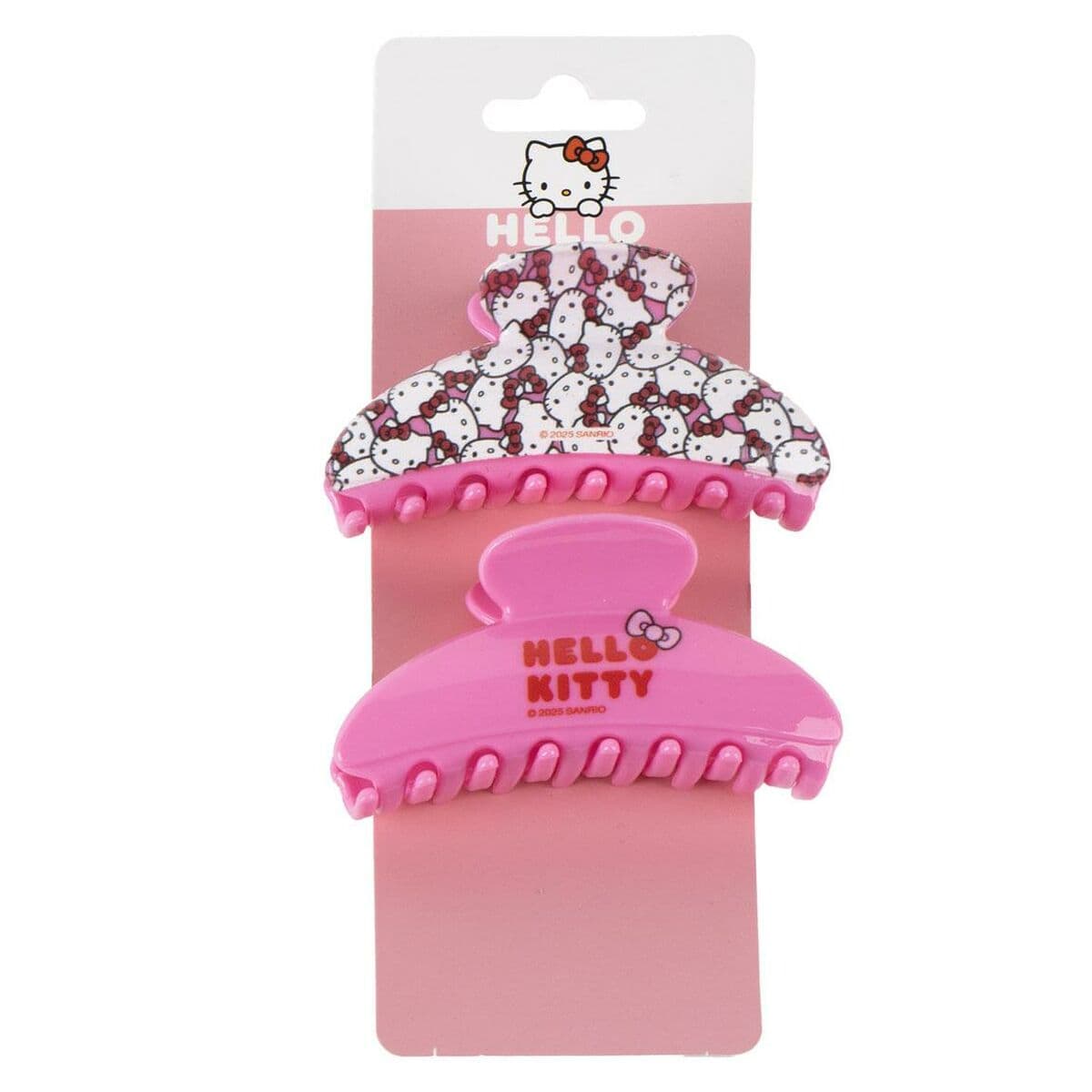 Clips para Pelo Hello Kitty Rosa