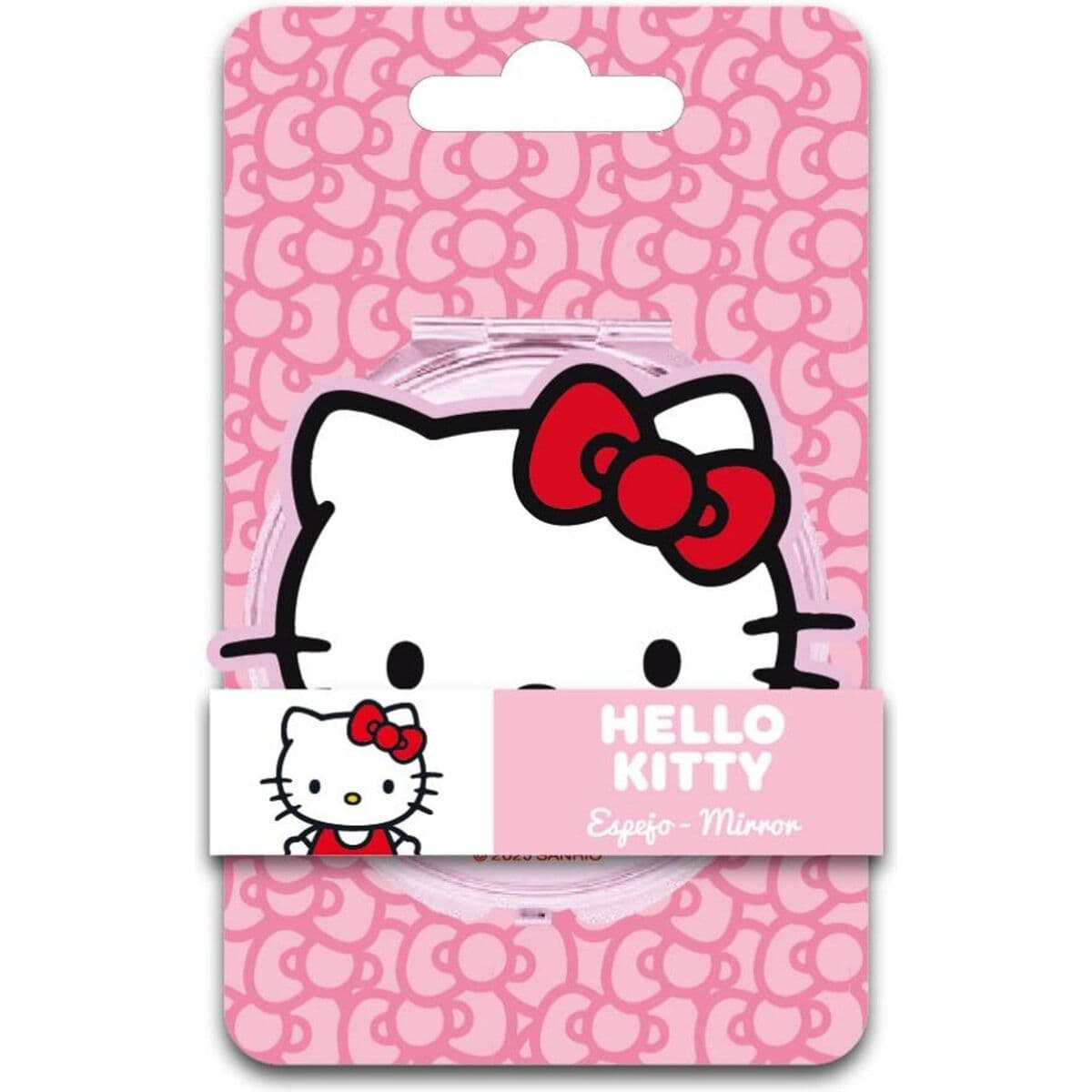 Espejo de Bolsillo Hello Kitty Rosa Espejo - Image 2