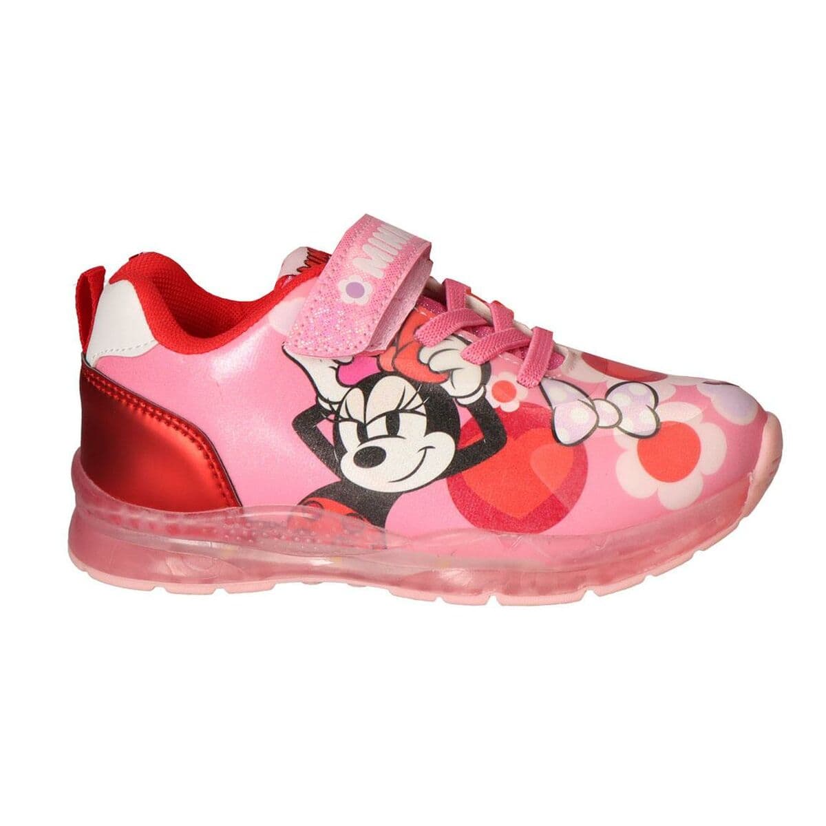Scarpe Sportive con LED Minnie Mouse Fucsia - Image 2