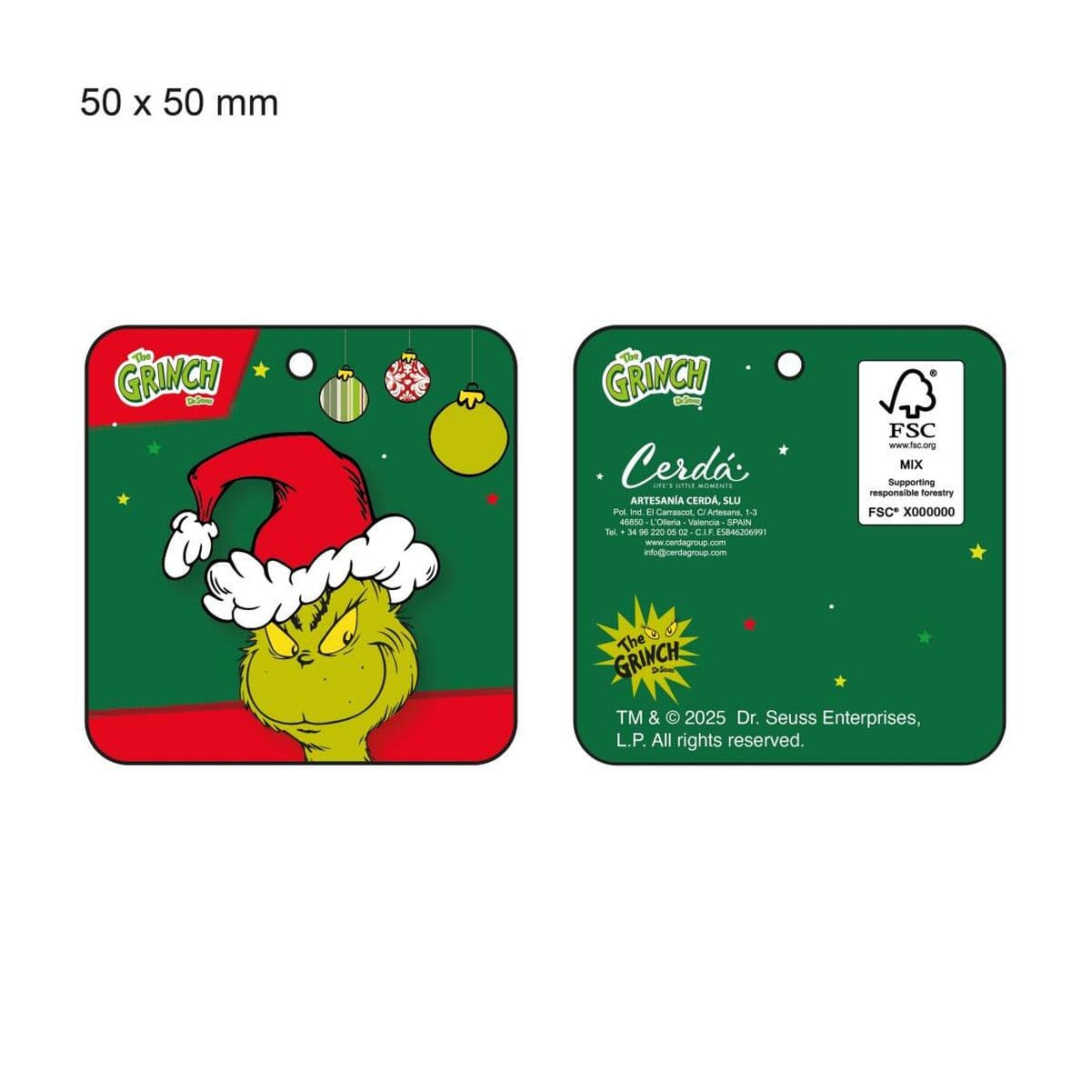 Hustofflor The Grinch Grön - Image 13