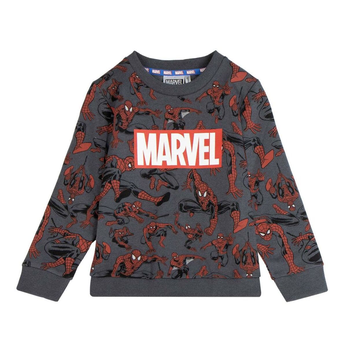 Kinder-Sweatshirt Spider-Man Beige