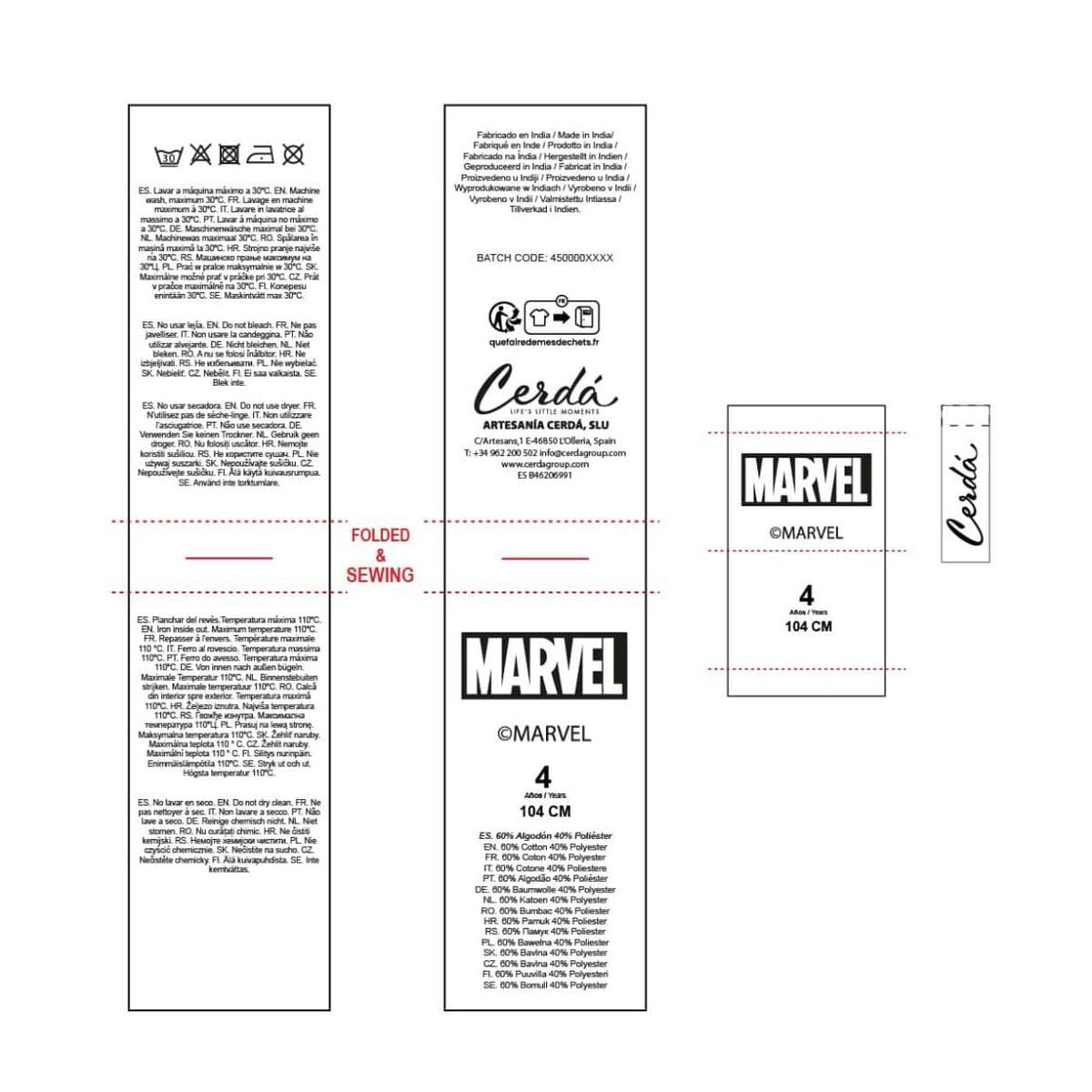 Kinder-Sweatshirt Spider-Man Beige - Image 9