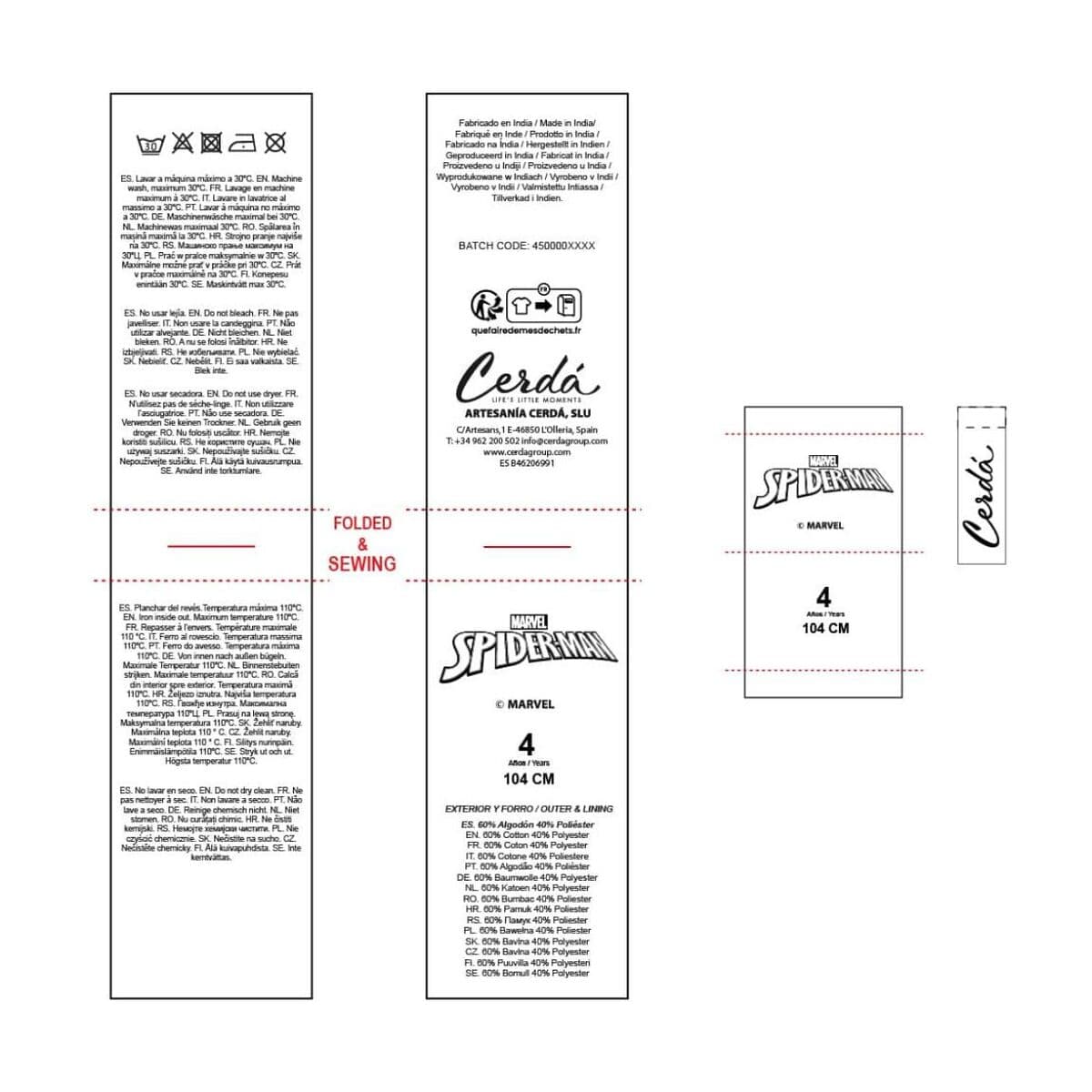 Sudadera con Capucha Niño Spider-Man Rojo - Image 13