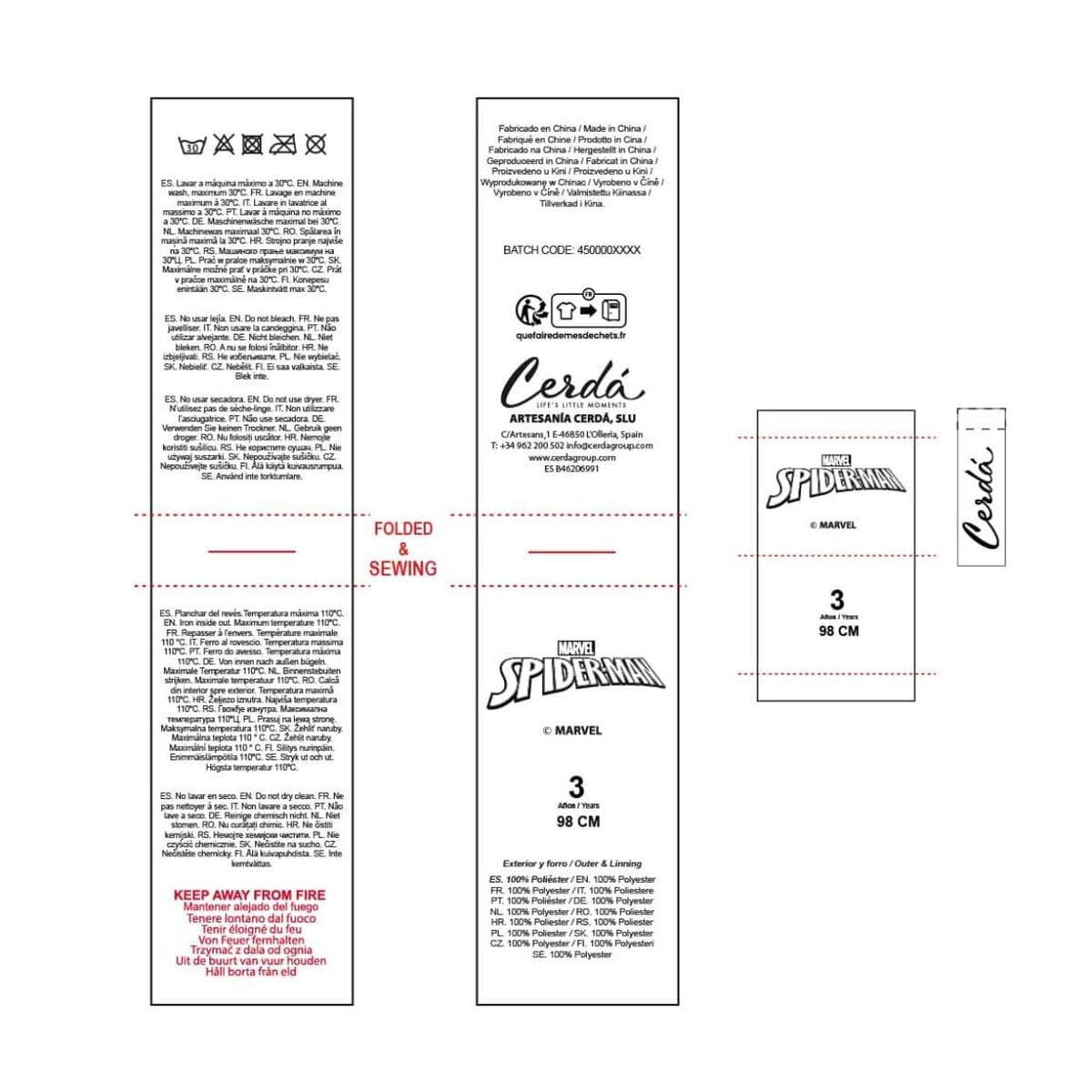 Kinder-Morgenmantel Spider-Man - Image 10