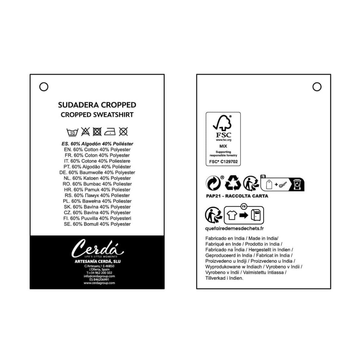 Bluza dziecięca Kuromi Czarny - Image 5