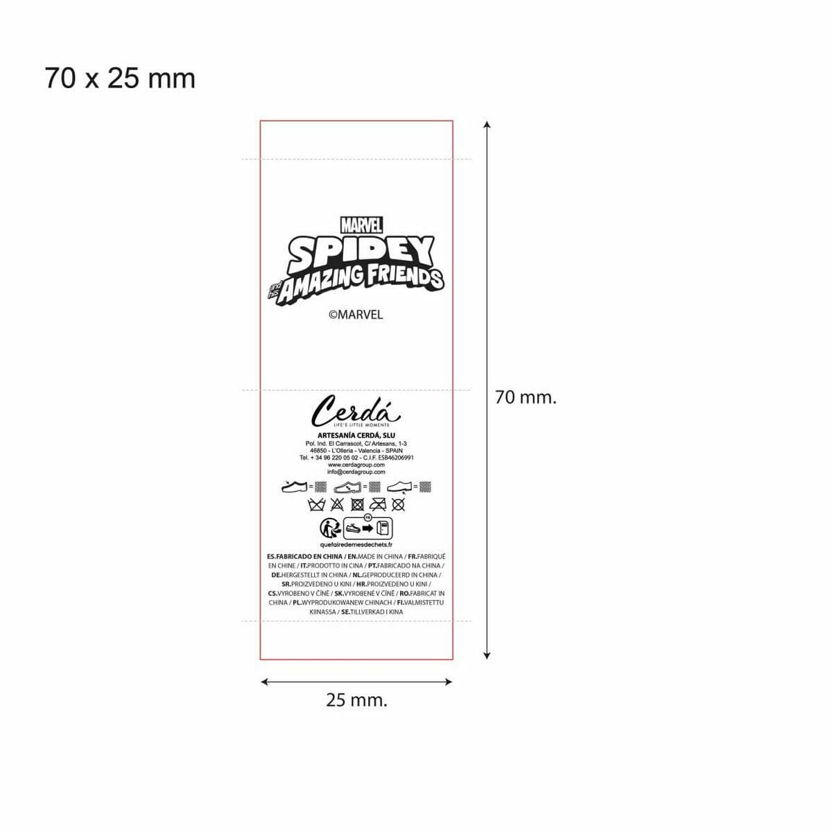 Zapatillas de Estar por Casa Spidey Rojo 24-25 - Image 11