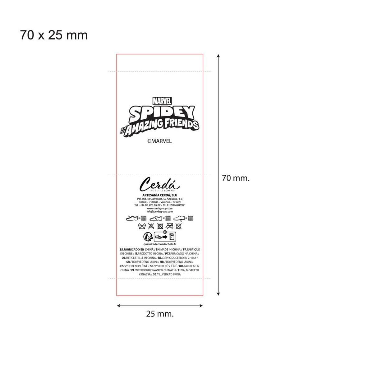 Zapatillas de Estar por Casa Spidey Rojo 28-29 - Image 7