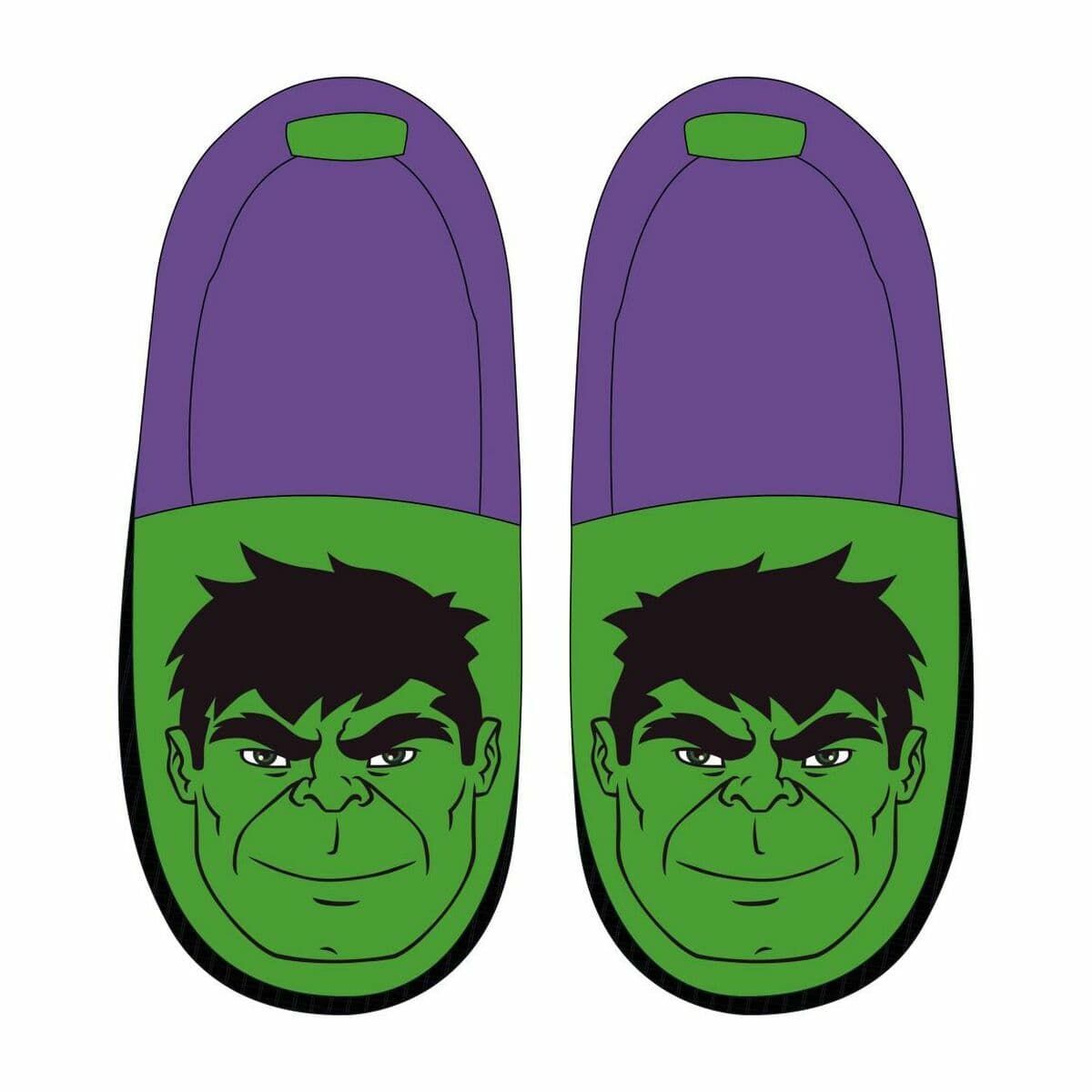 Zapatillas de Estar por Casa The Avengers Verde 28-29 - Image 2