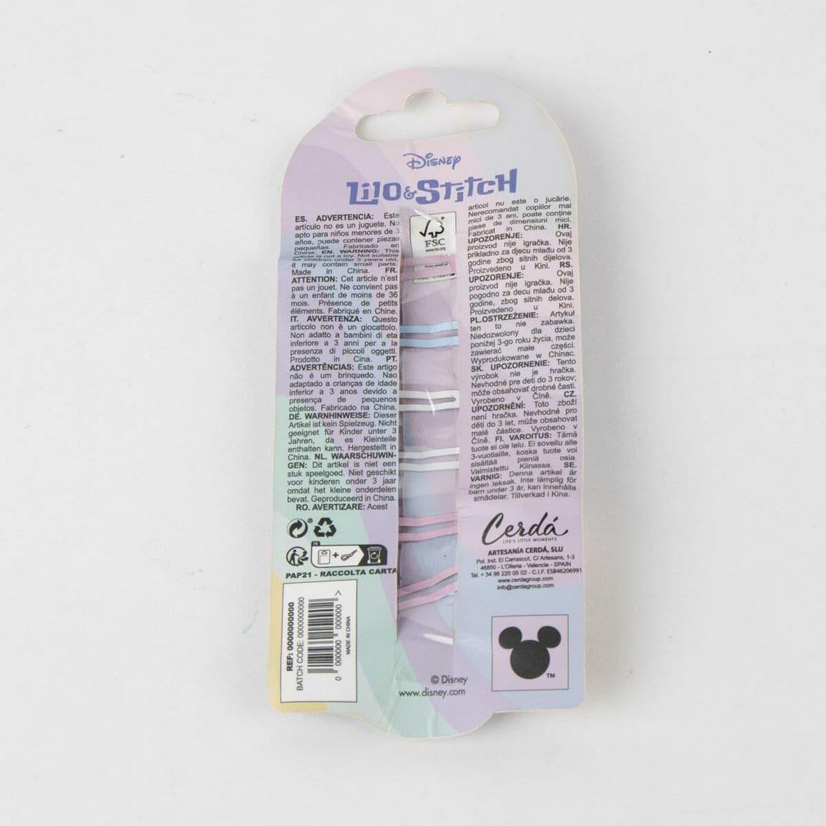 Hårklämmor Stitch Blå - Image 3